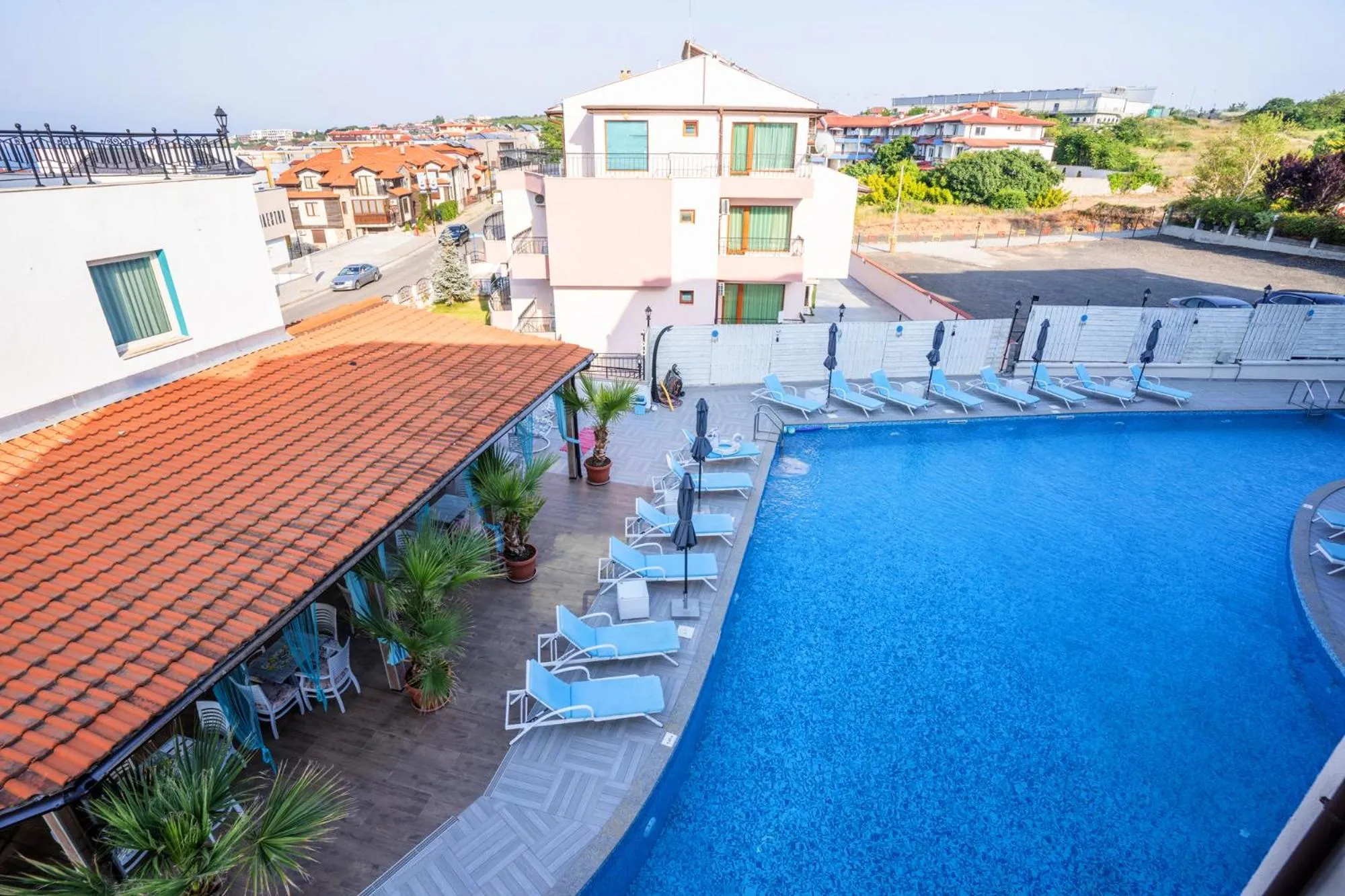 City view in Royal Calisto Hotel