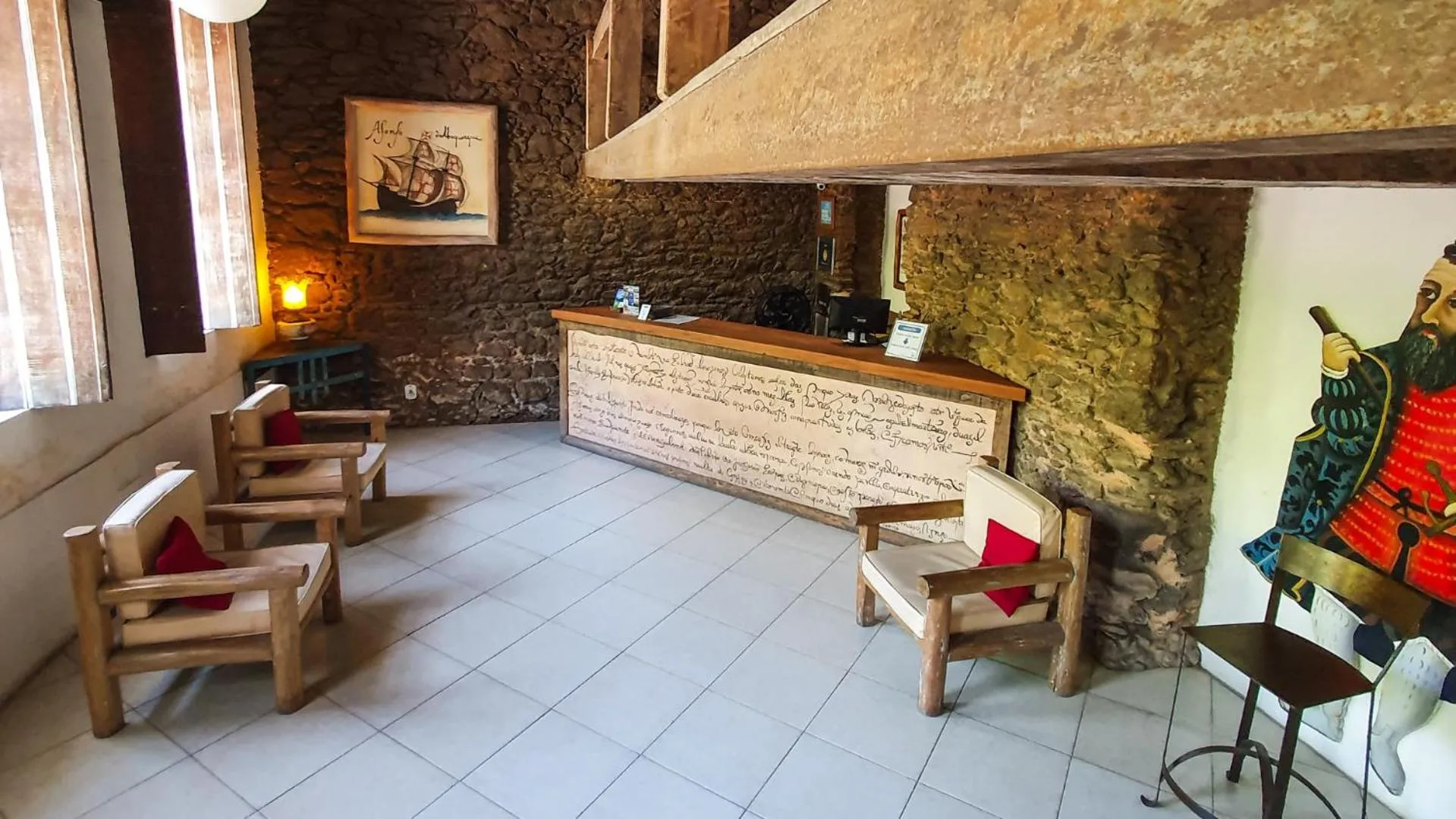 Lobby or reception in Hotel Estalagem Porto Seguro
