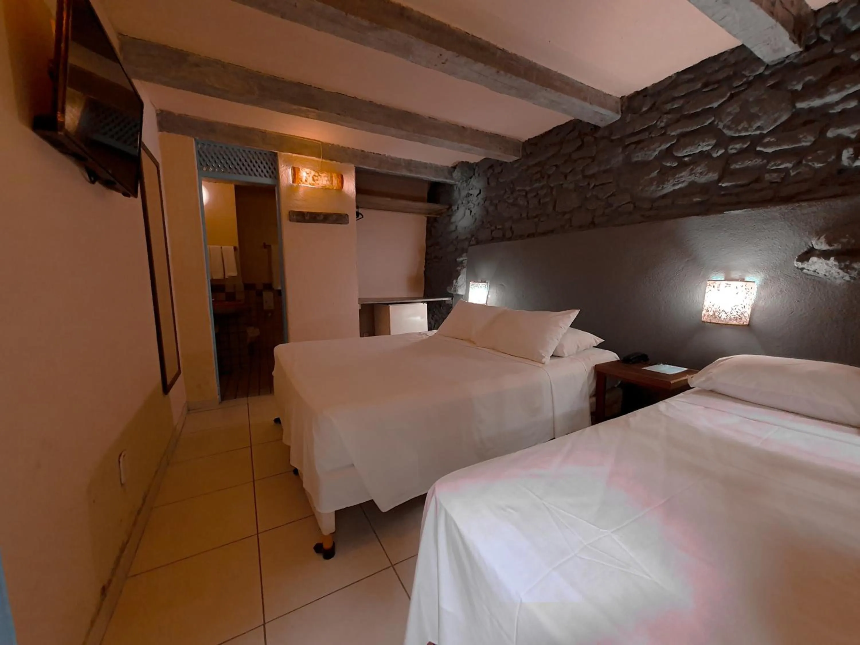 Bed in Hotel Estalagem Porto Seguro