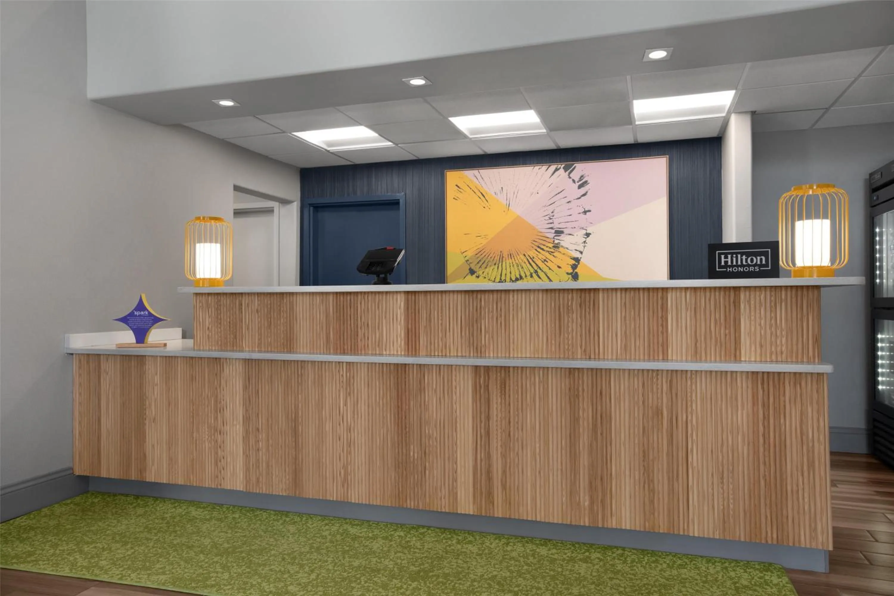 Lobby or reception in Spark By Hilton Albuquerque North I-25