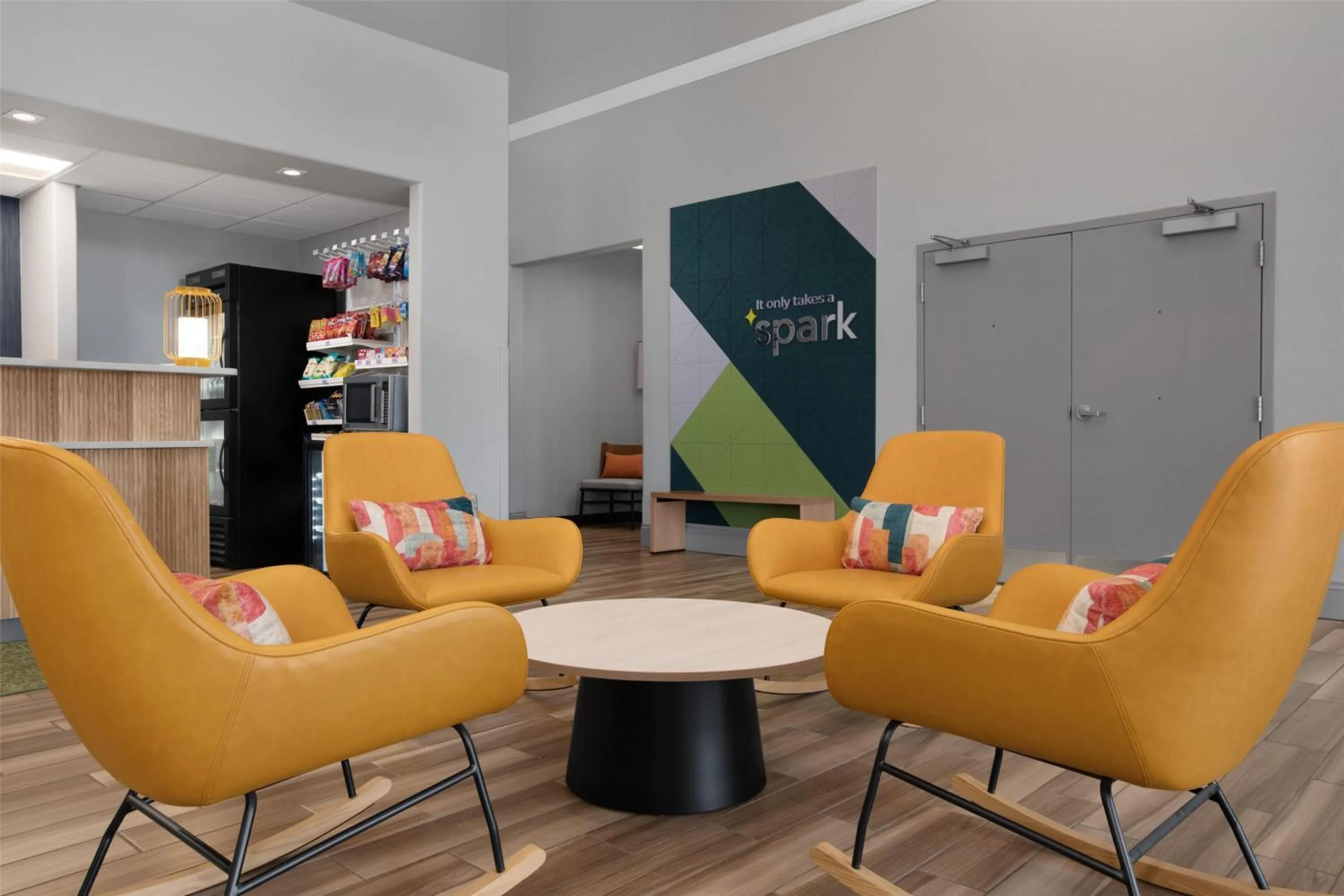 Lobby or reception in Spark By Hilton Albuquerque North I-25