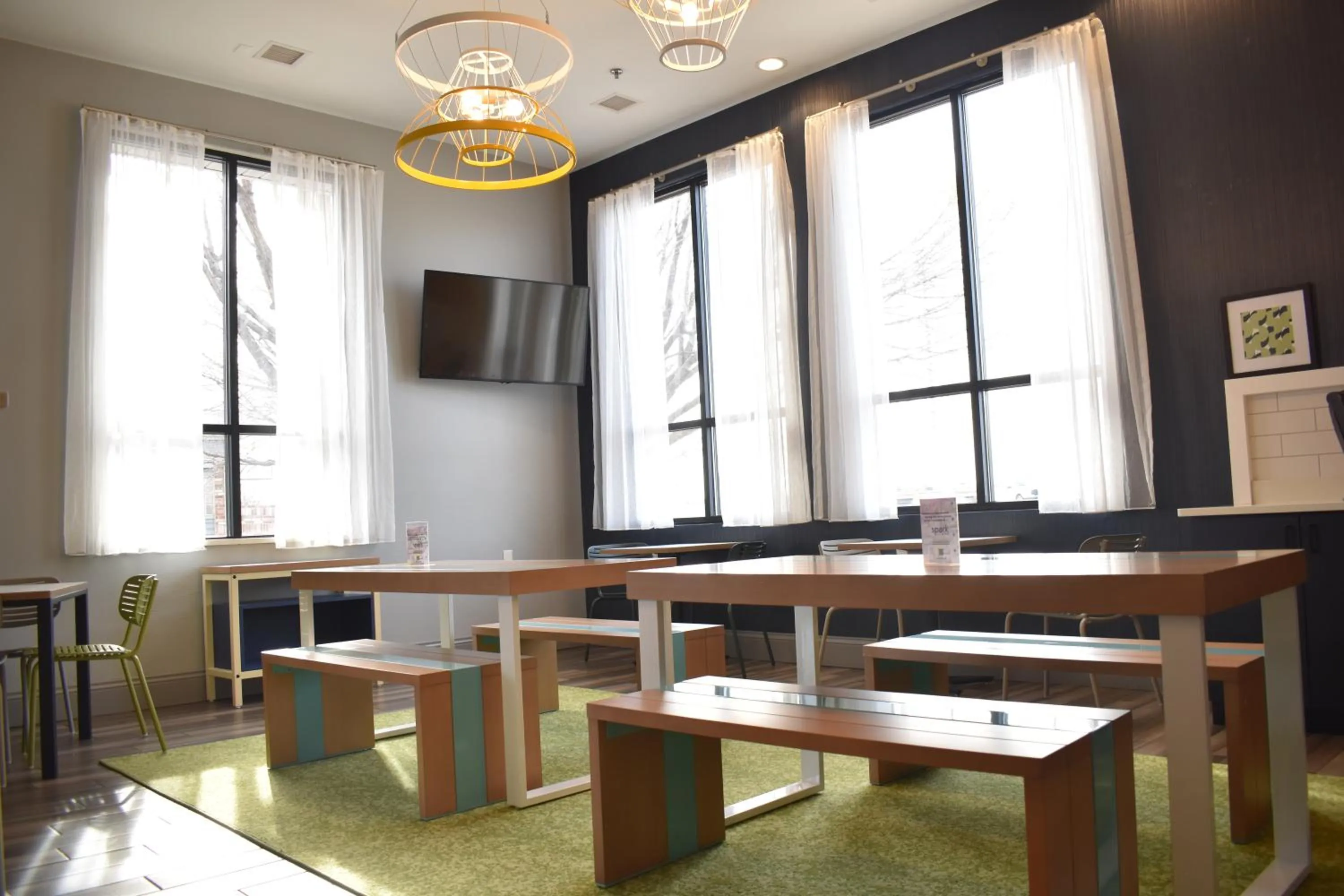 Lobby or reception in Spark By Hilton Albuquerque North I-25