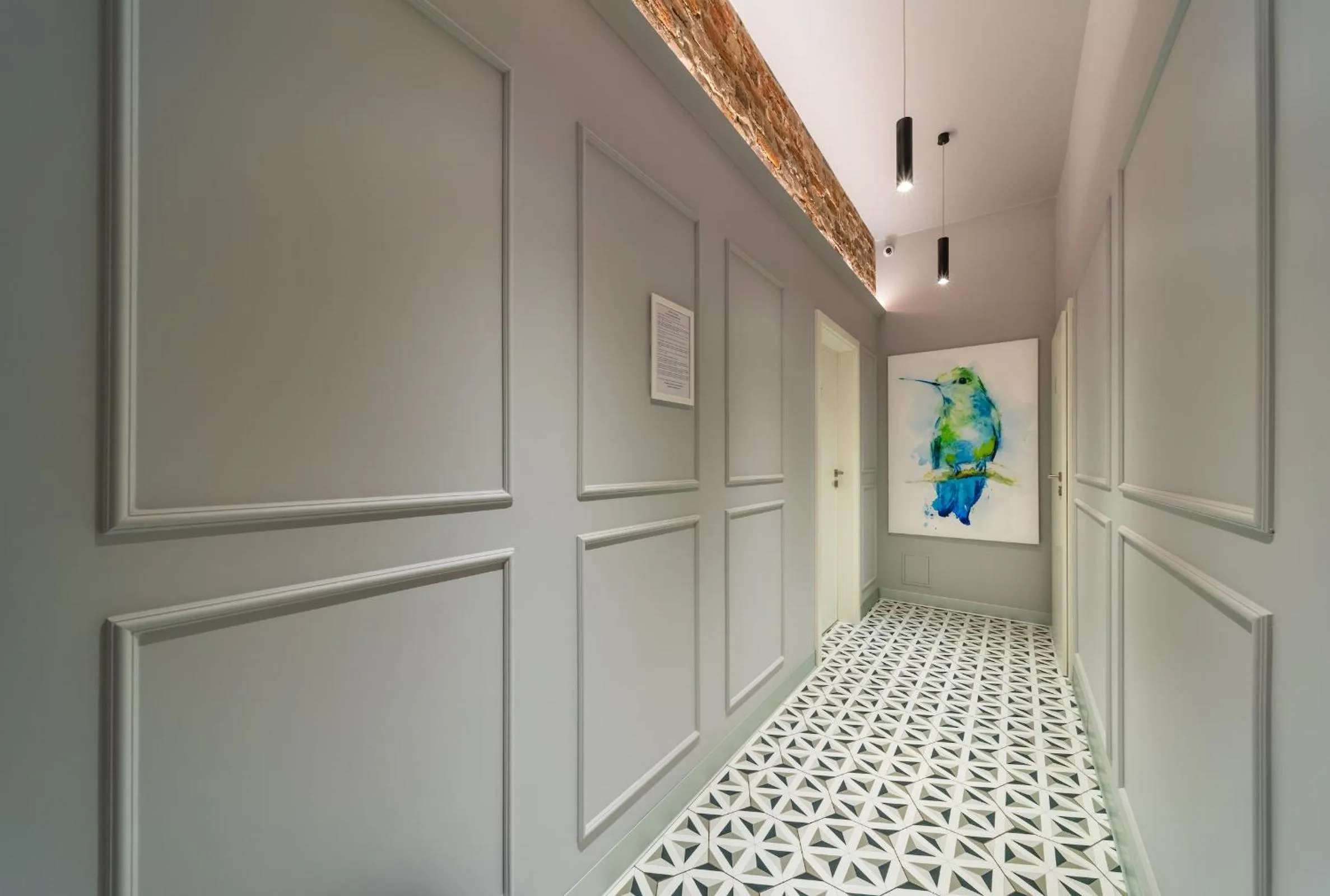 Floor plan in SLEEPWELL NOWY ŚWIAT - entrance from Ordynacka 14St, through the courtyard