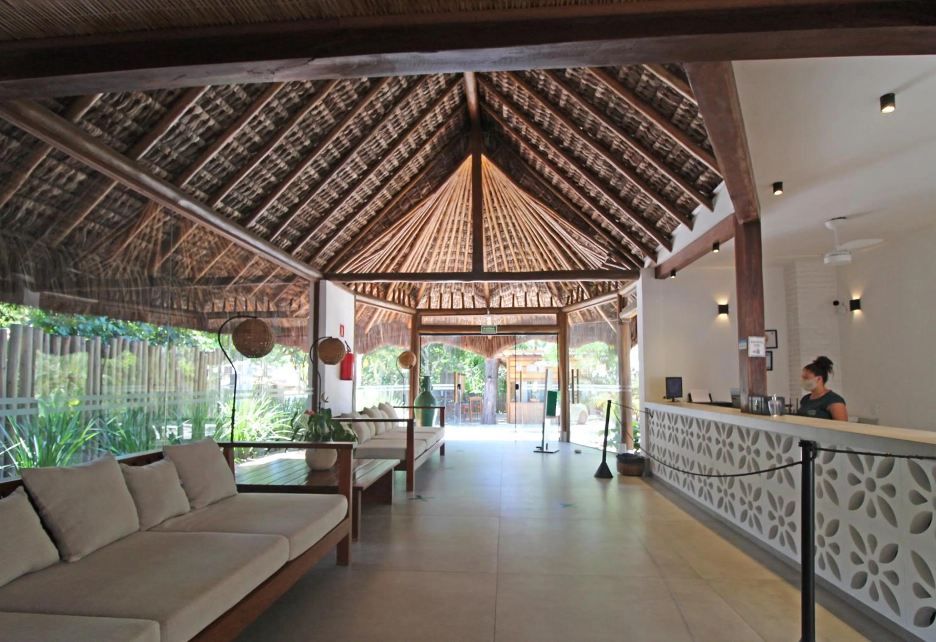 Lobby or reception in Pousada Cheiro Verde
