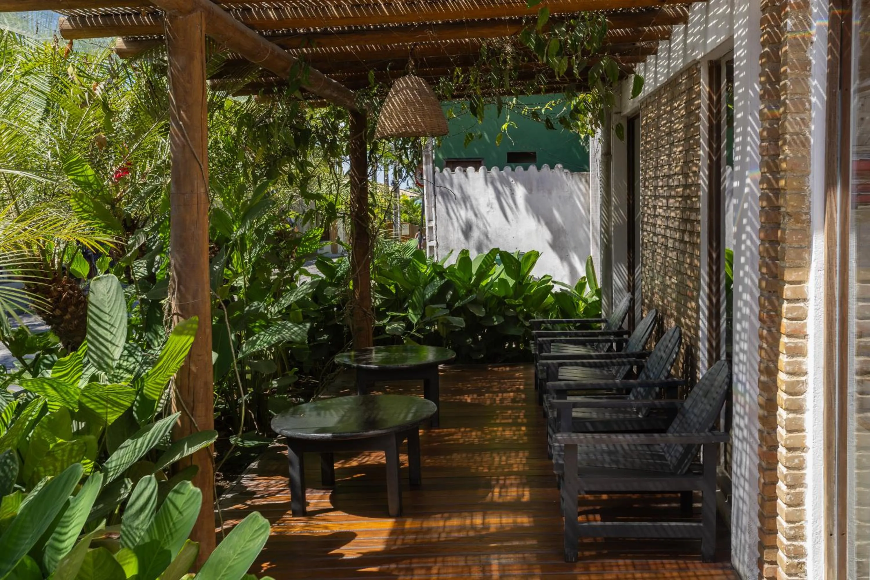 Patio in Pousada Cheiro Verde