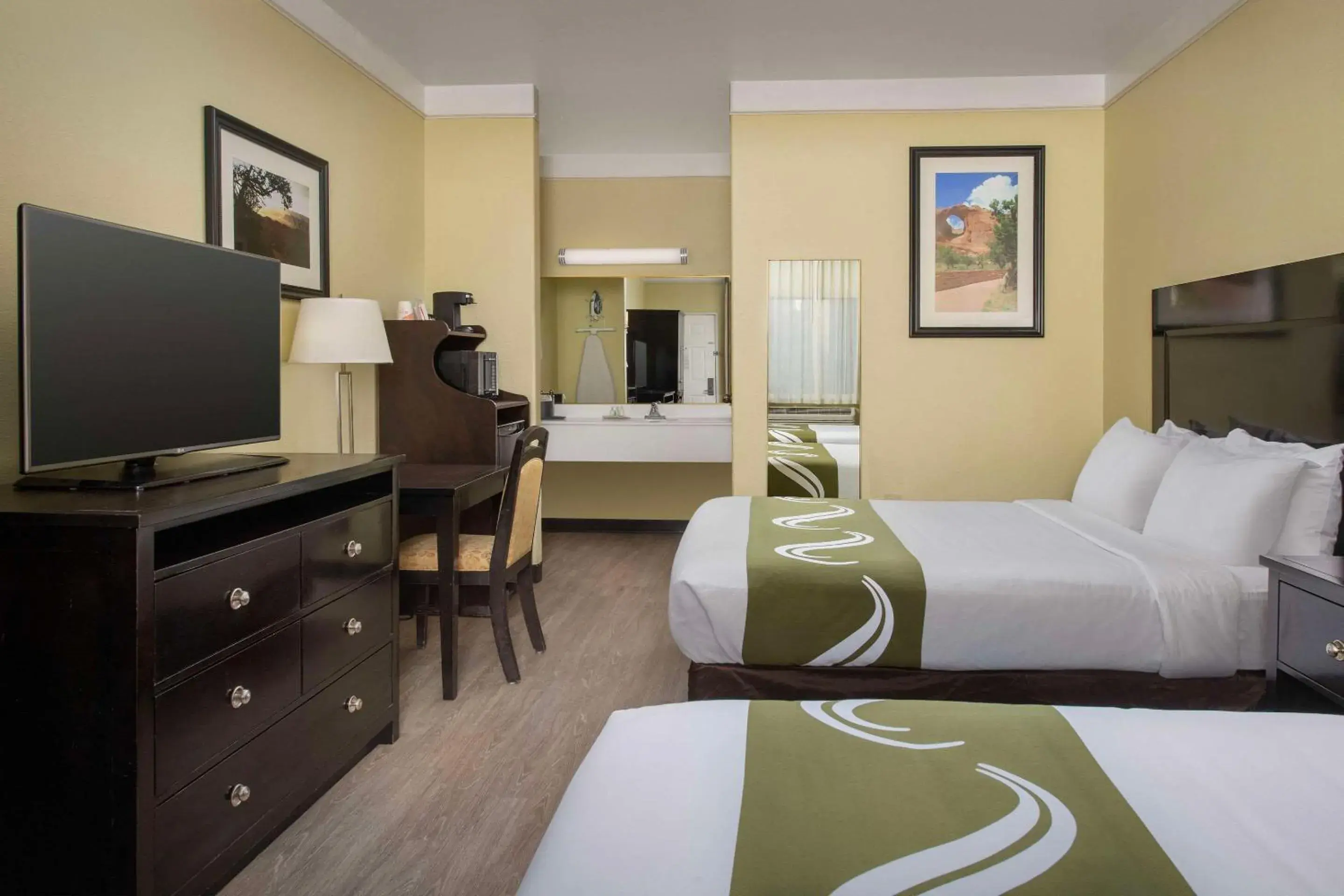 Standard Queen Room with Two Queen Beds - Accessible/Non-Smoking in Quality Inn & Suites Gallup I-40 Exit 20 Standard Queen Room with Two Queen Beds - Accessible/Non-Smoking in Quality Inn & Suites Gallup I-40 Exit 20