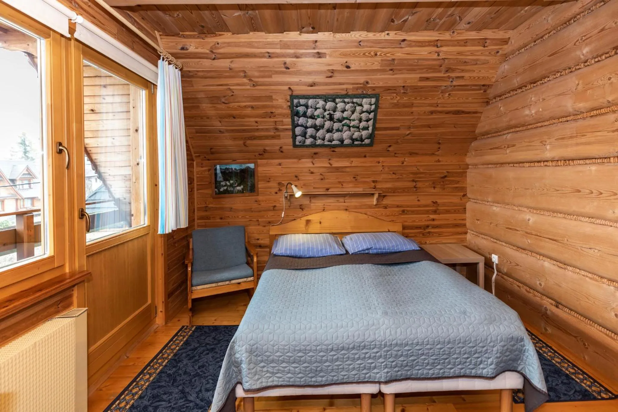 Bedroom, Bed in Willa Koisowka