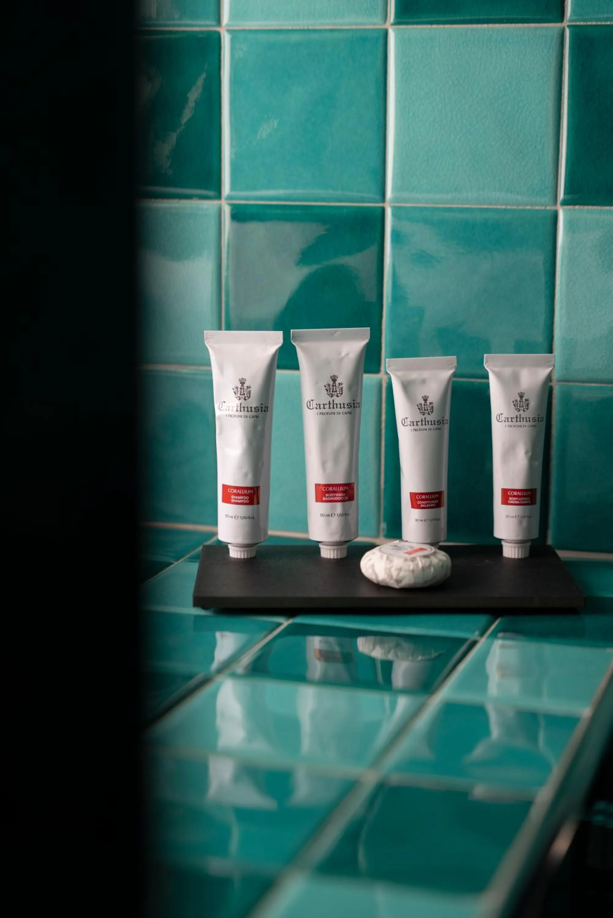 Bathroom in Relais Palazzo del Barone