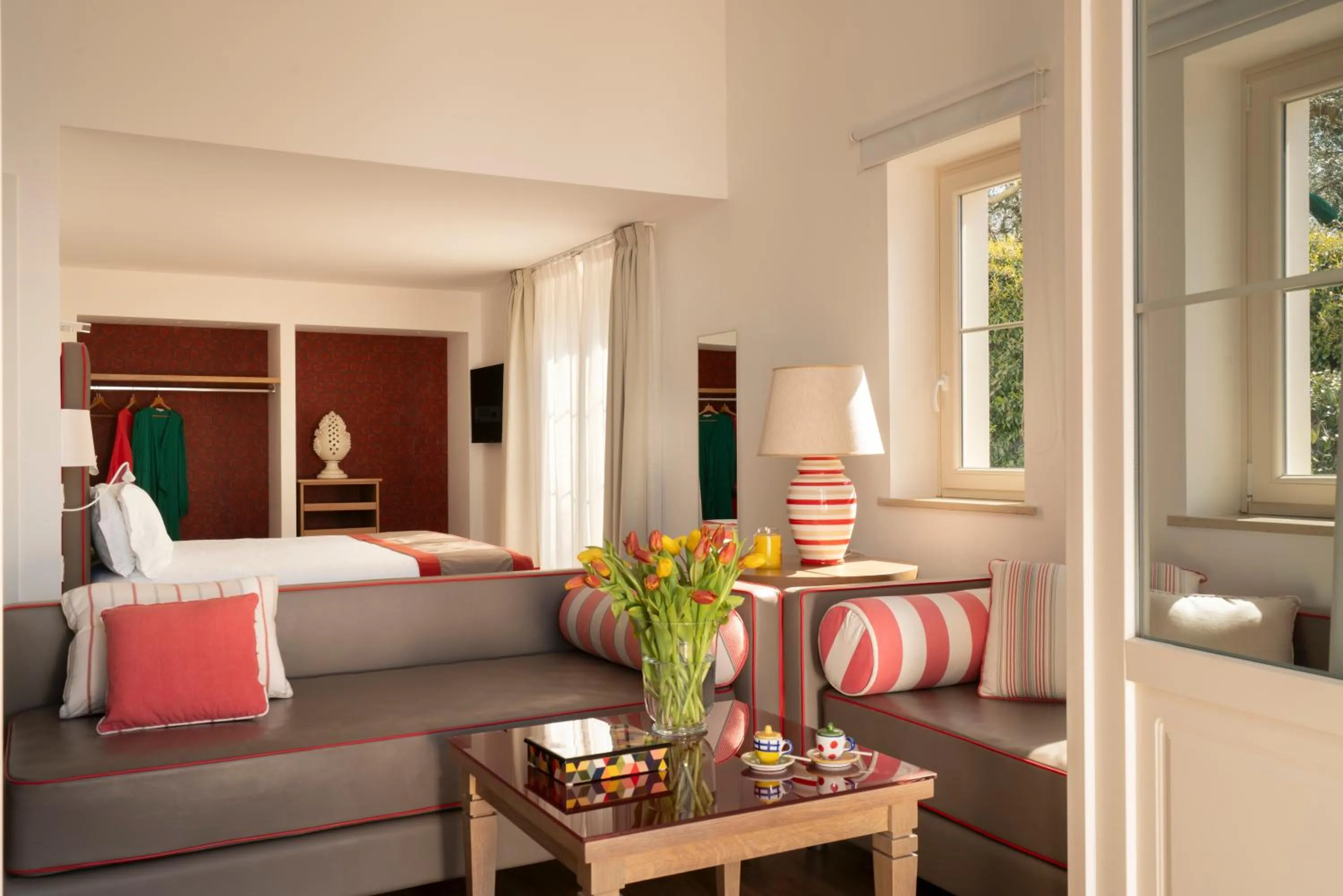 Living room, Bed in Relais Palazzo del Barone