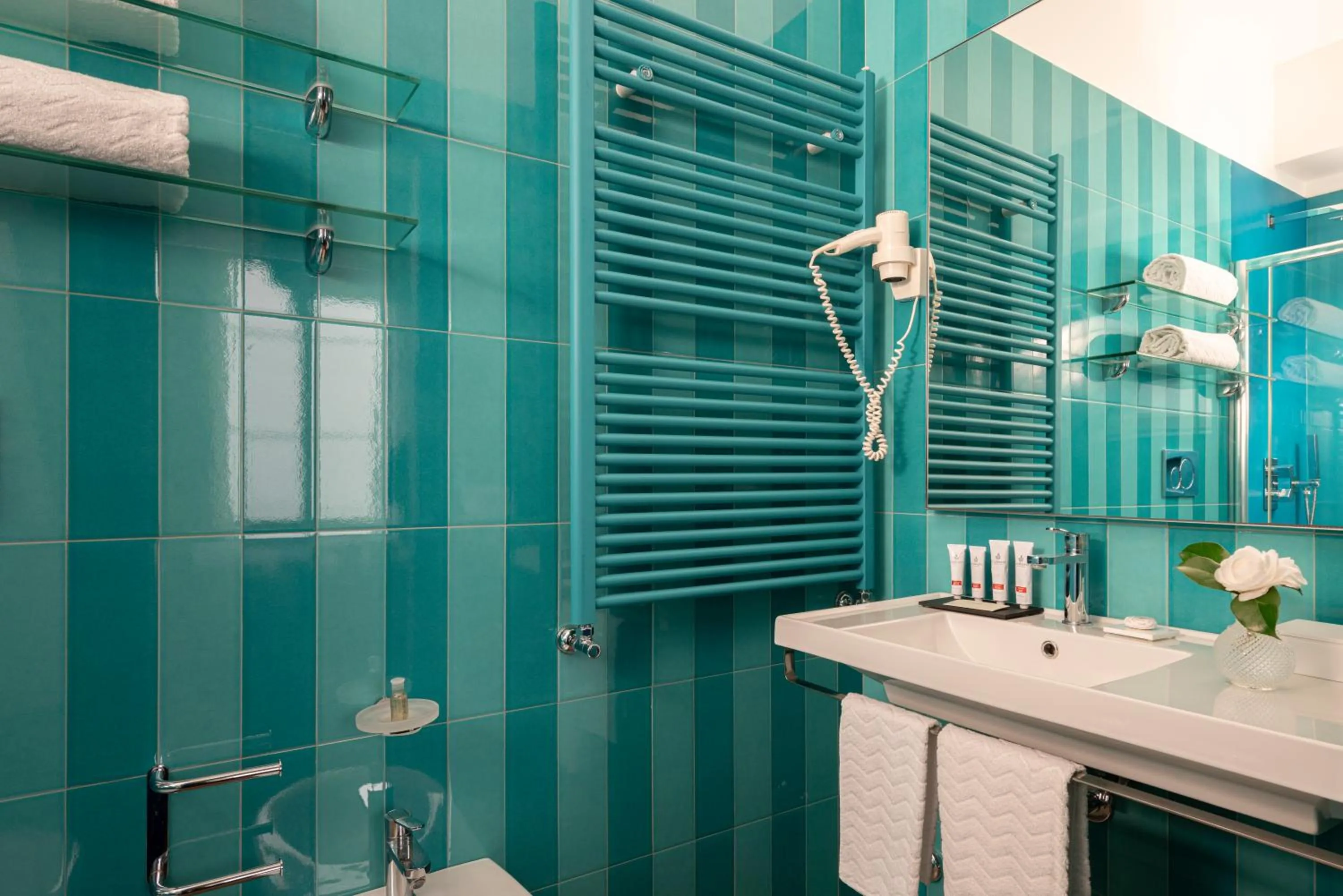 Shower in Relais Palazzo del Barone