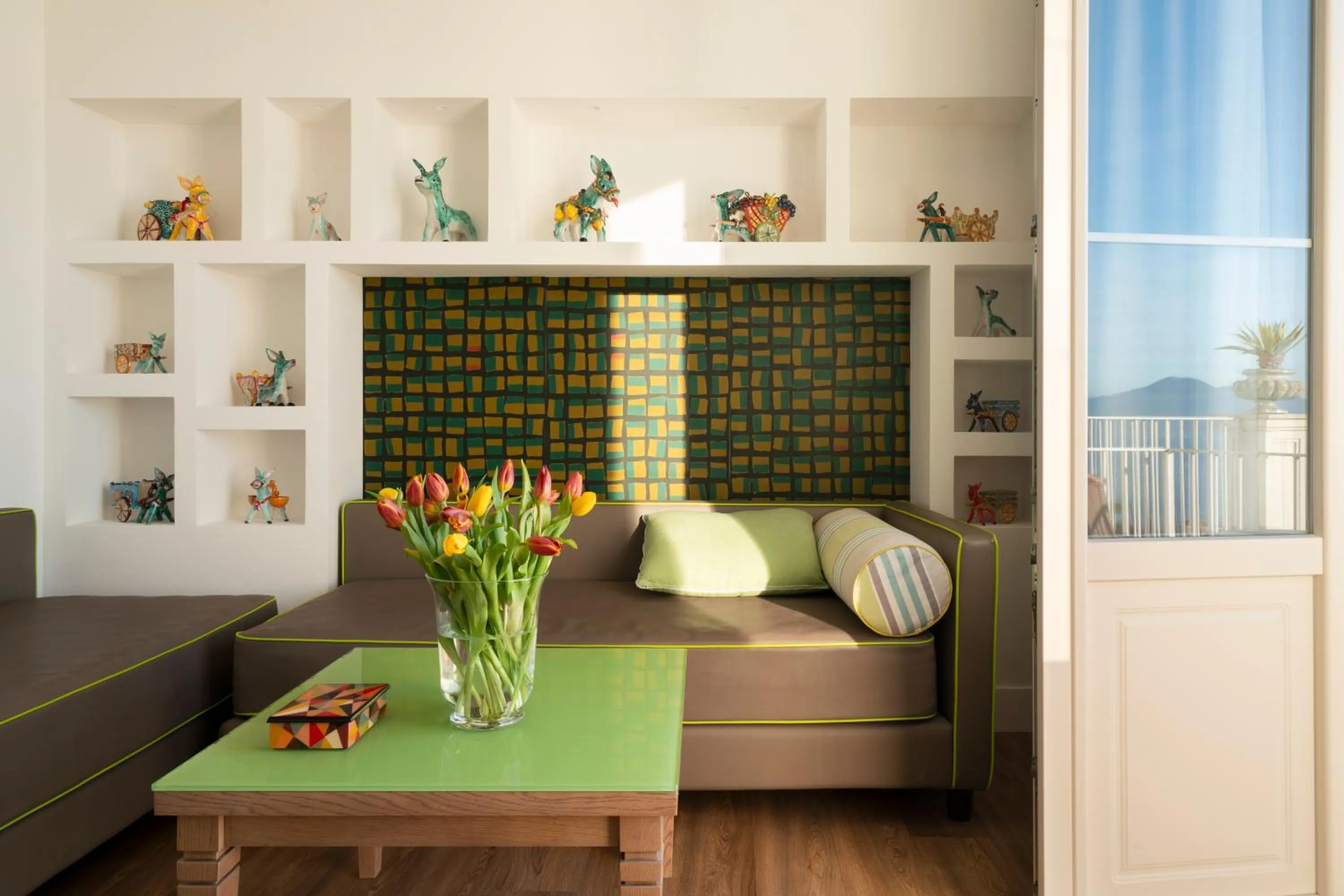 Living room in Relais Palazzo del Barone