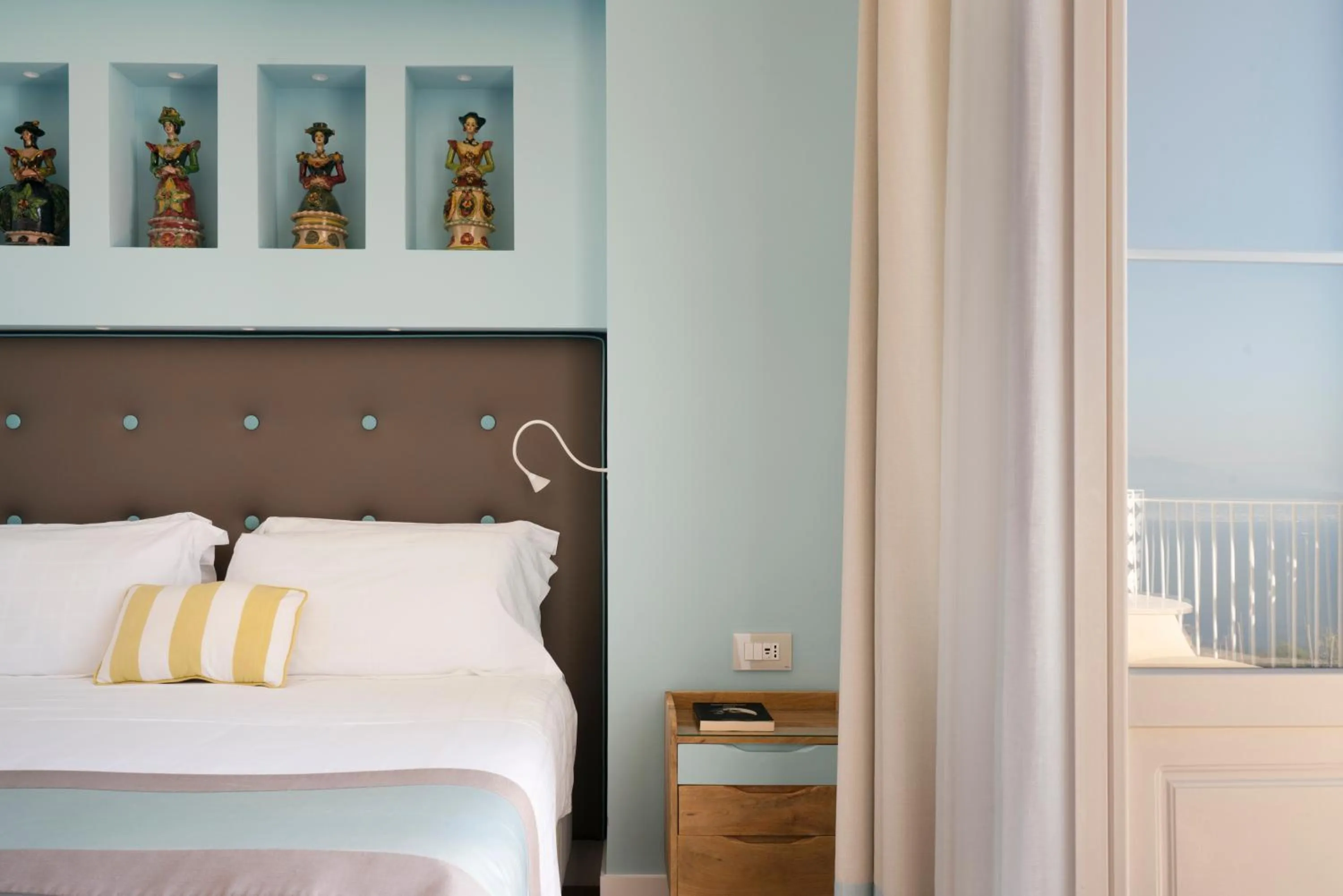 Bed in Relais Palazzo del Barone