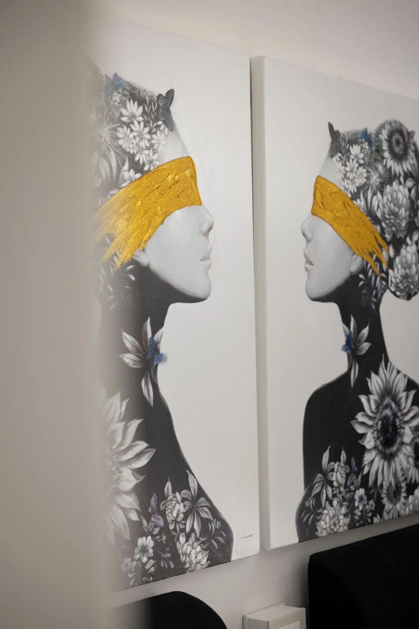 Decorative detail in Relais Palazzo del Barone