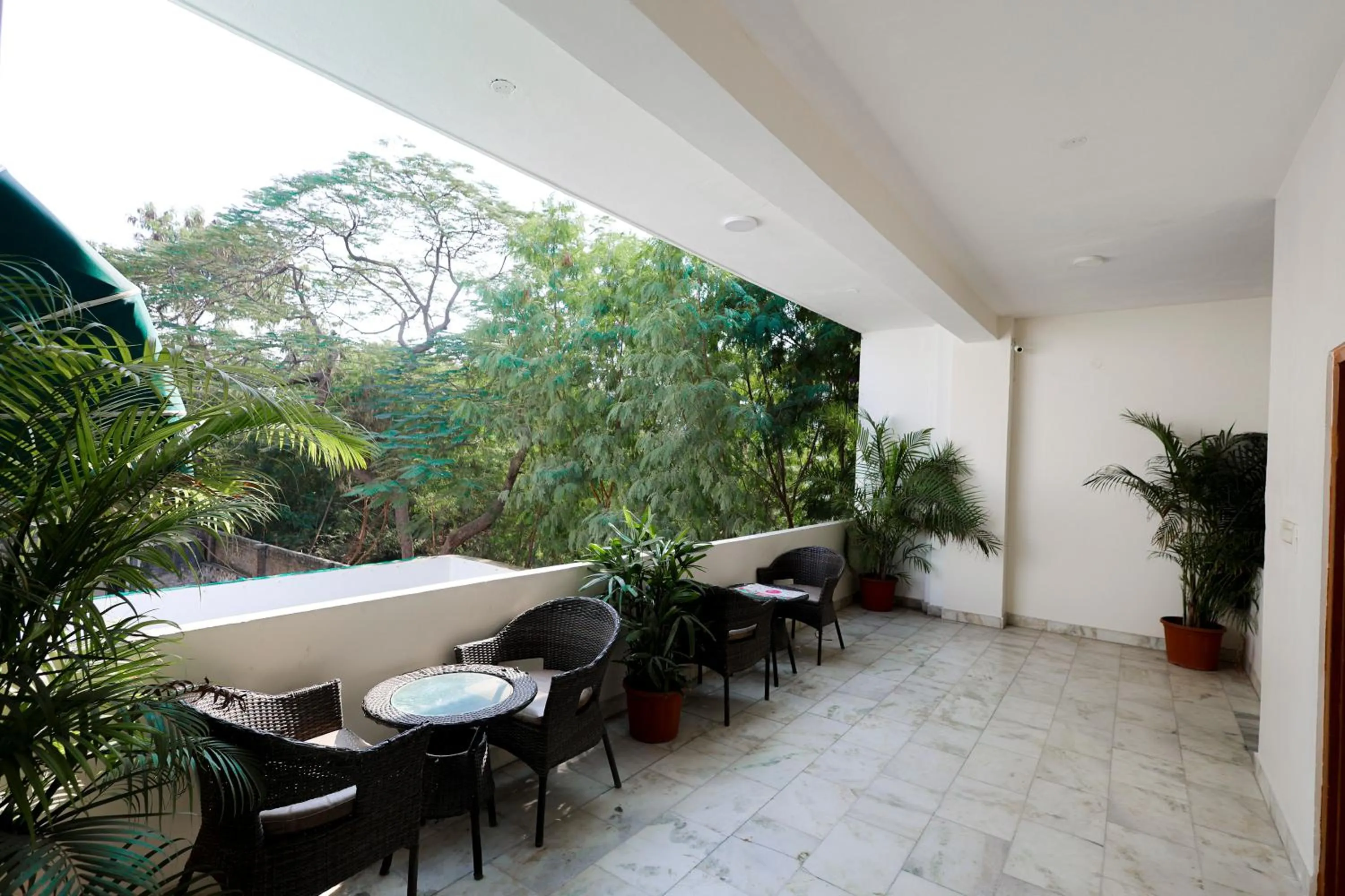 Seating area in Gumaan Auberge