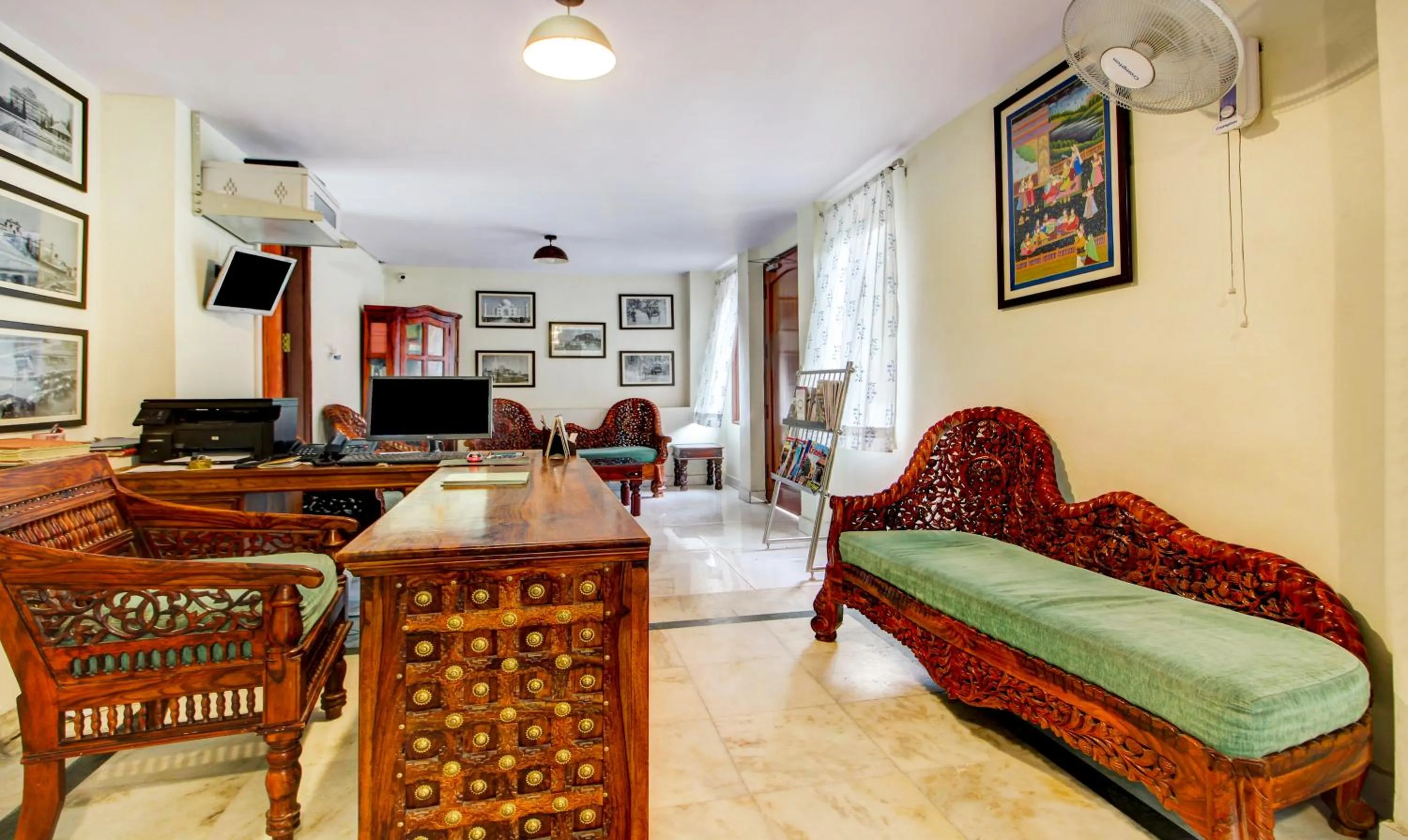 Lobby or reception in Gumaan Auberge