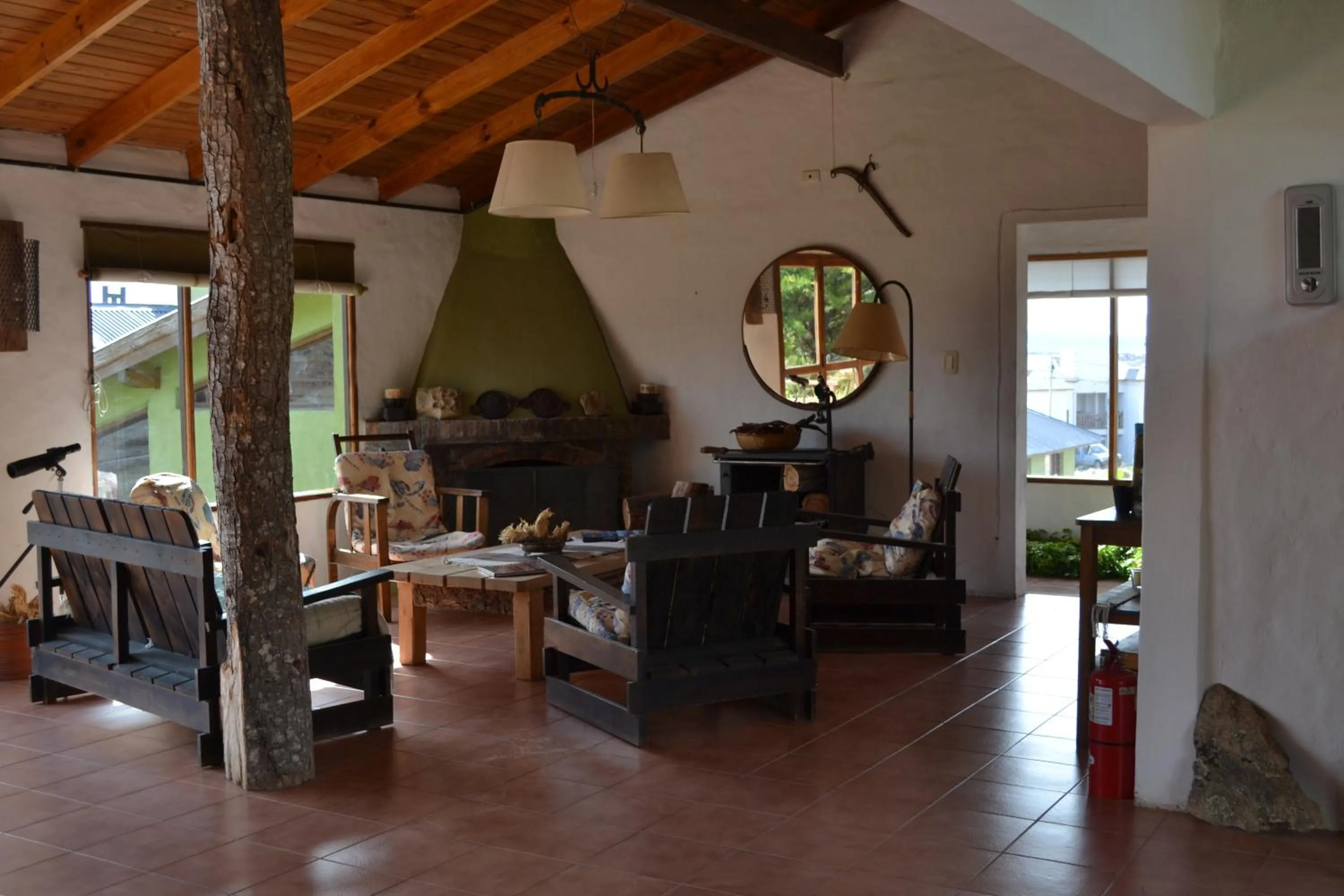 Decorative detail in Bla Lodge