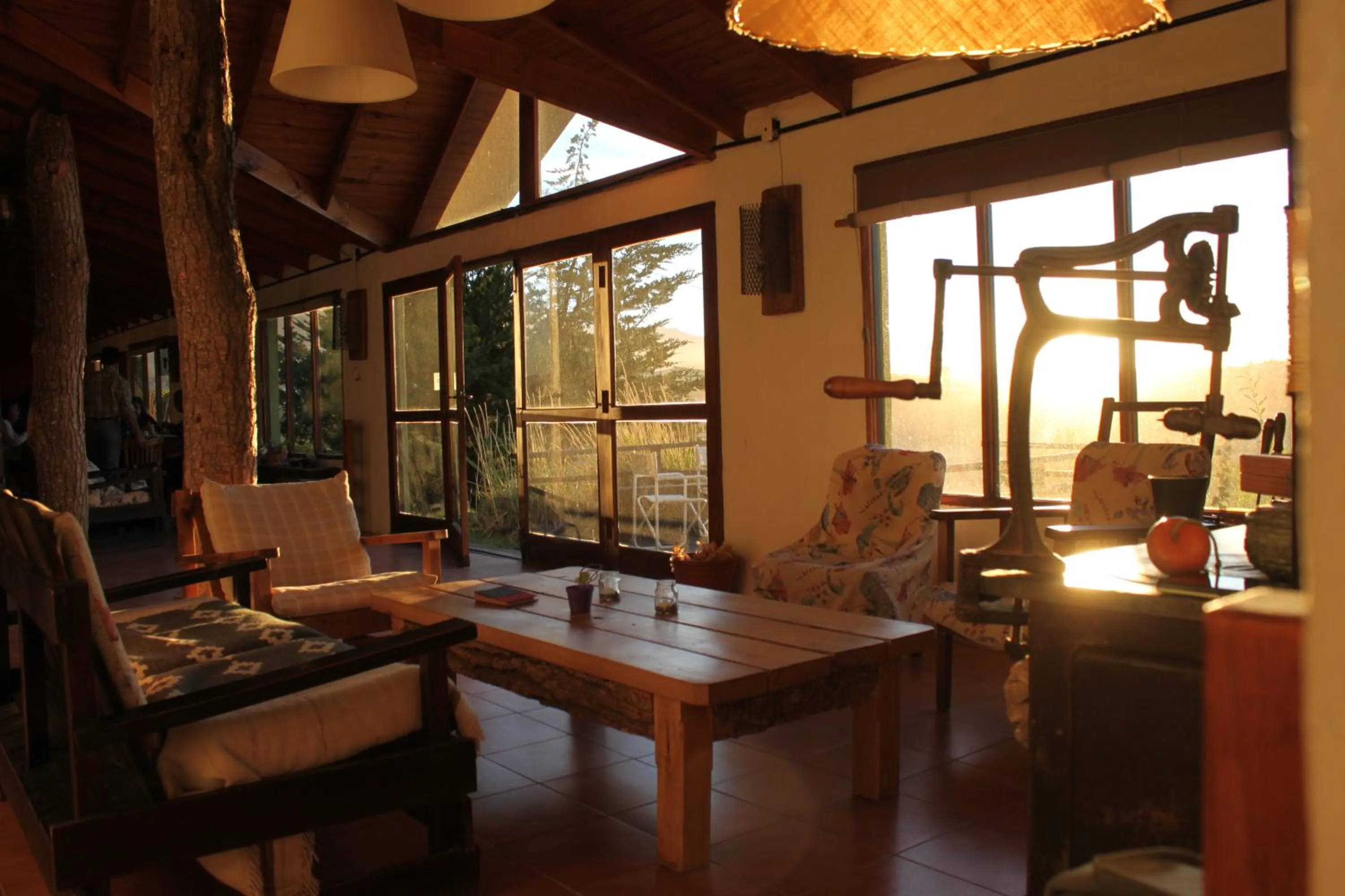 Dining area in Bla Lodge