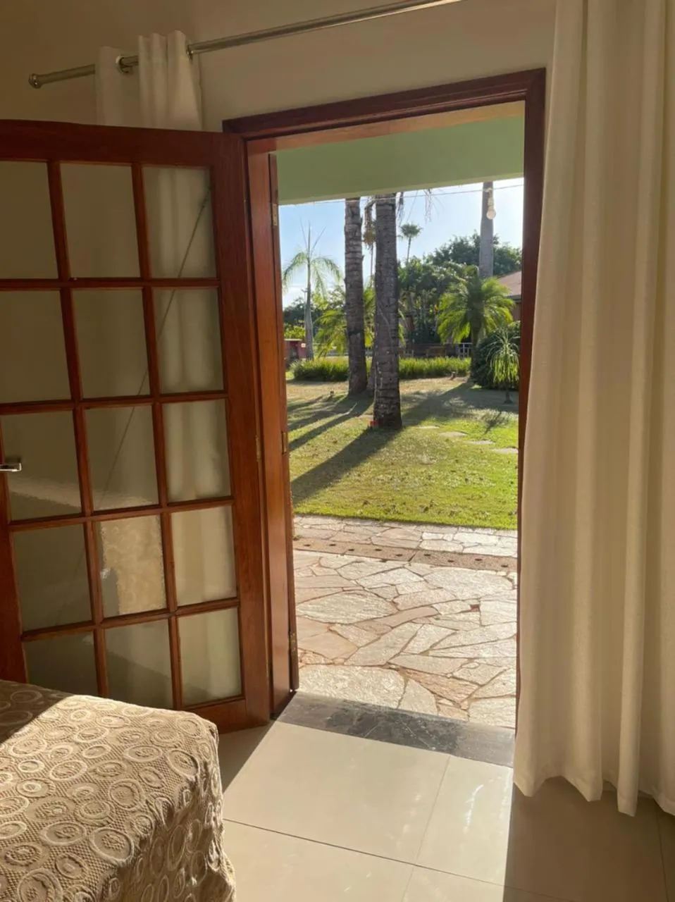 Bed in IPÊ PARK Convention Hotel