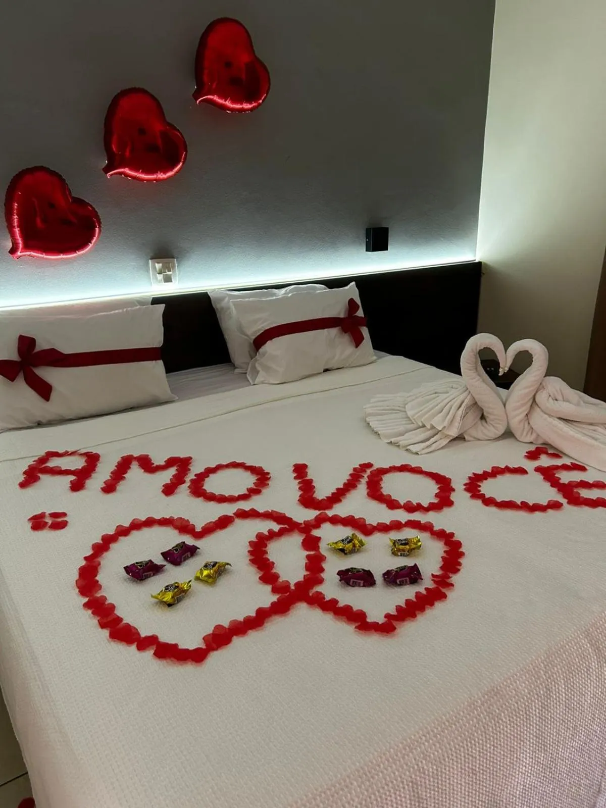 Bed in IPÊ PARK Convention Hotel