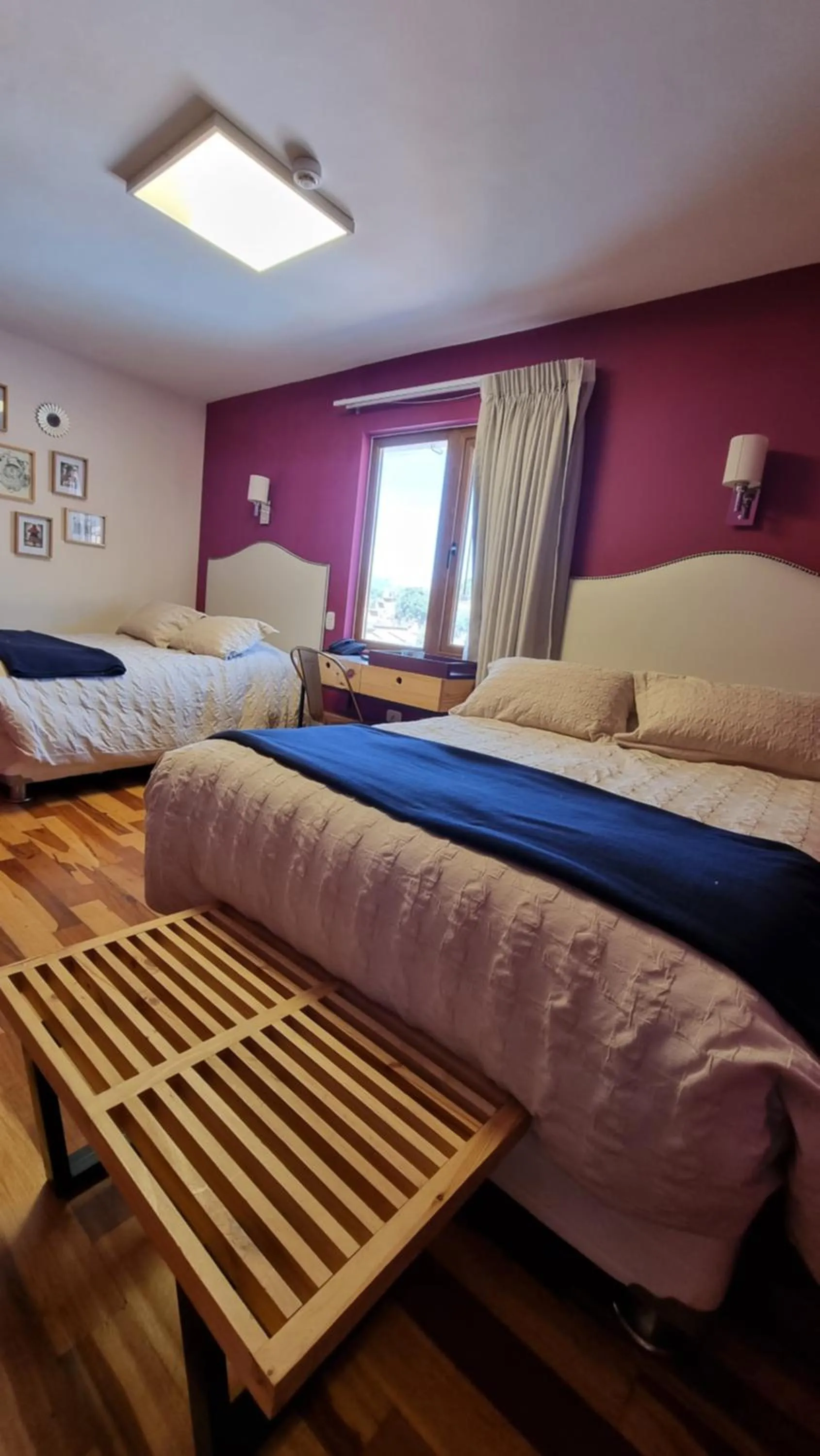 Bed in Anden Inca Hotel