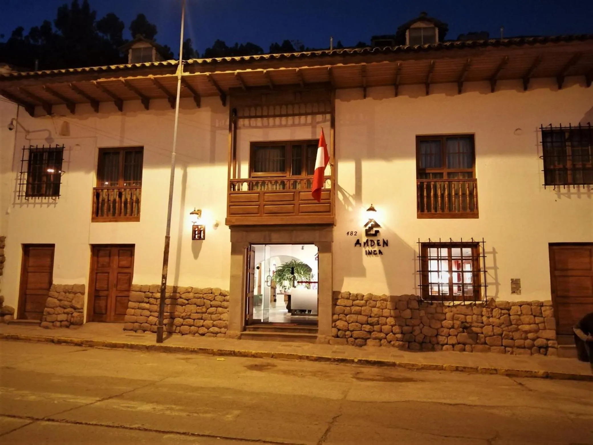 Facade/entrance in Anden Inca Hotel