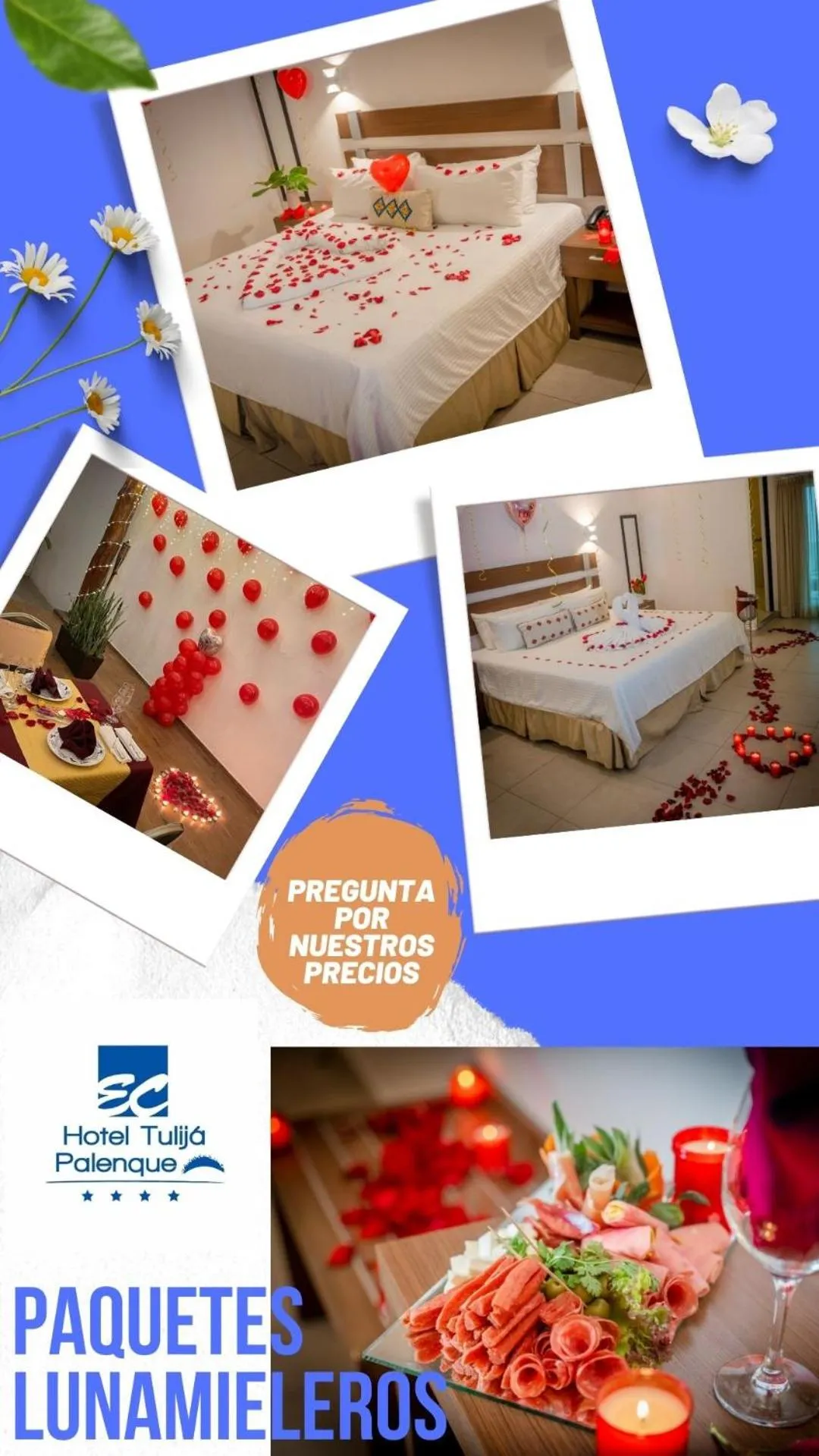 Dinner, Bed in Hotel Tulija Palenque