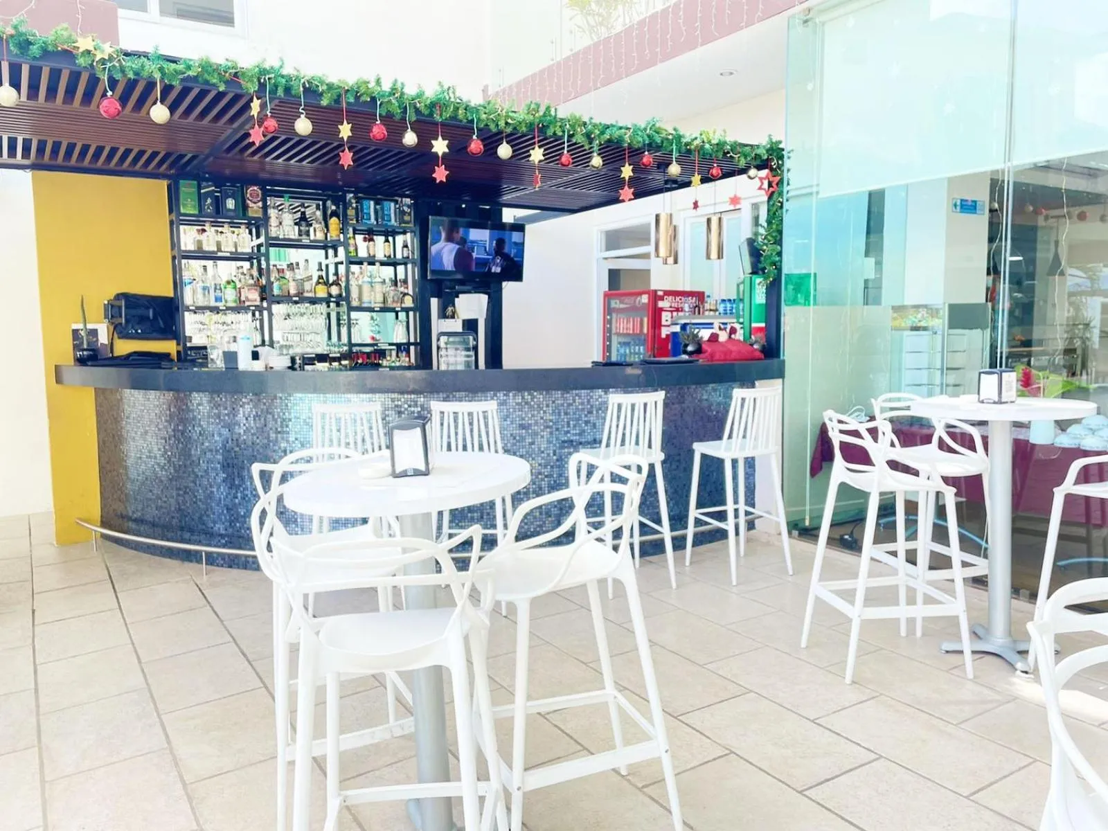 Lounge or bar in Hotel Tulija Palenque