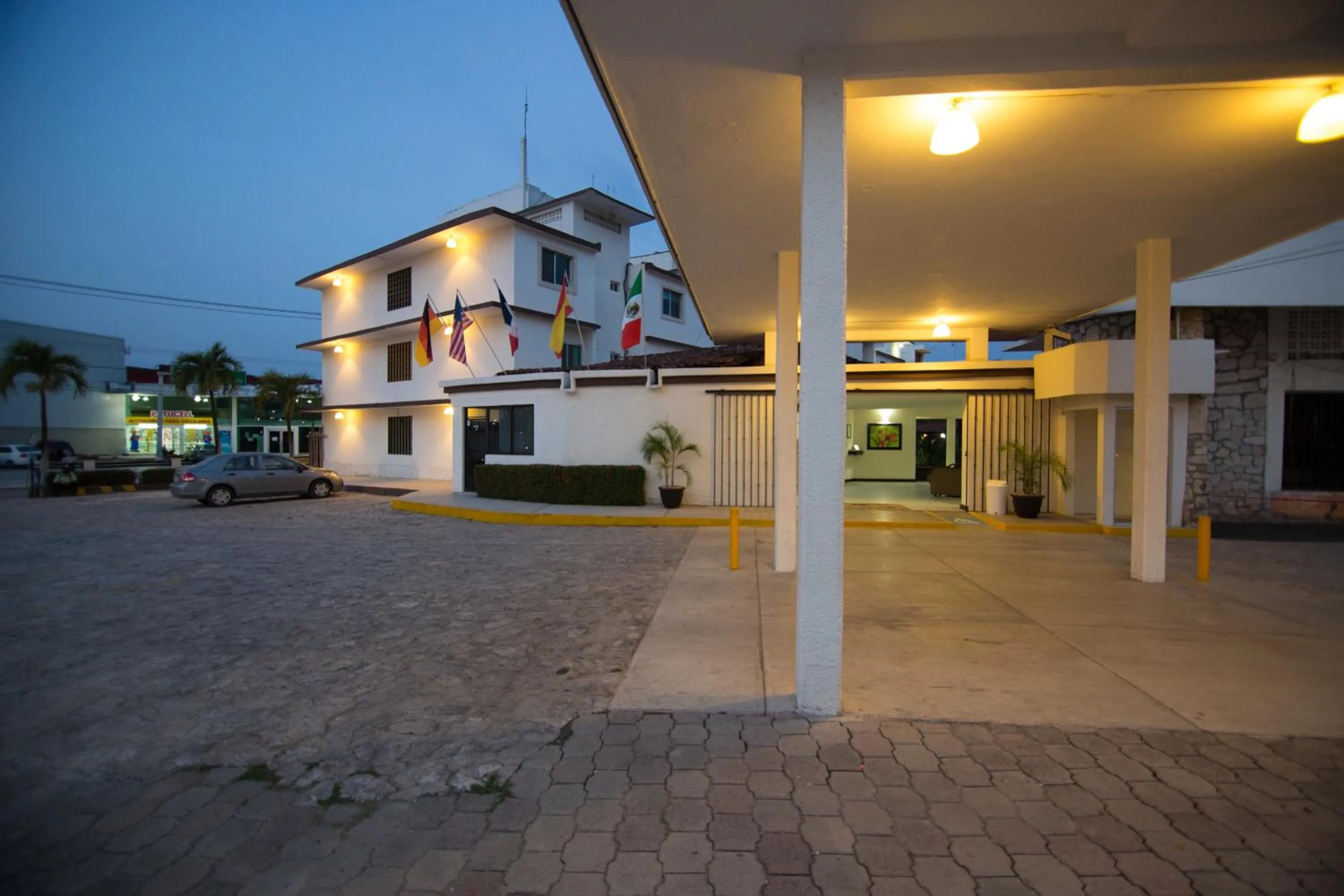 Property building in Hotel Tulija Palenque