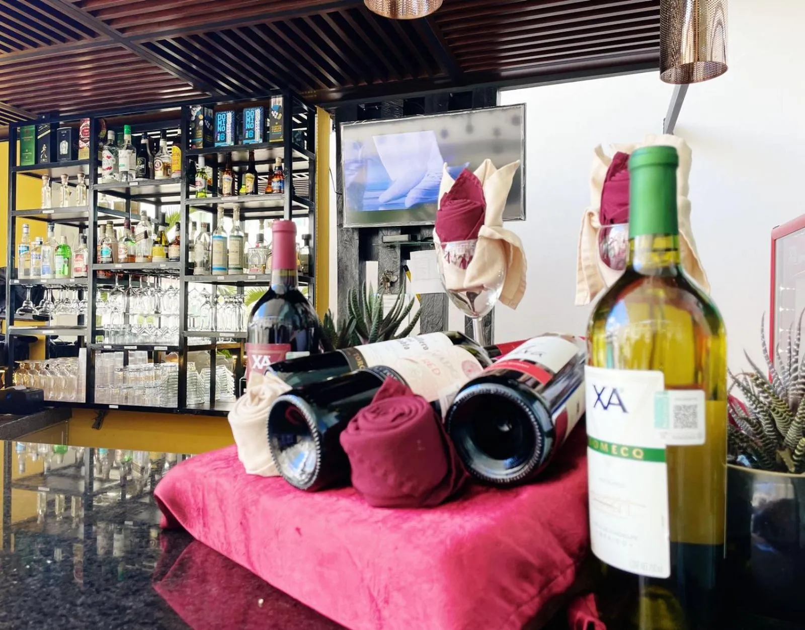 Lounge or bar in Hotel Tulija Palenque