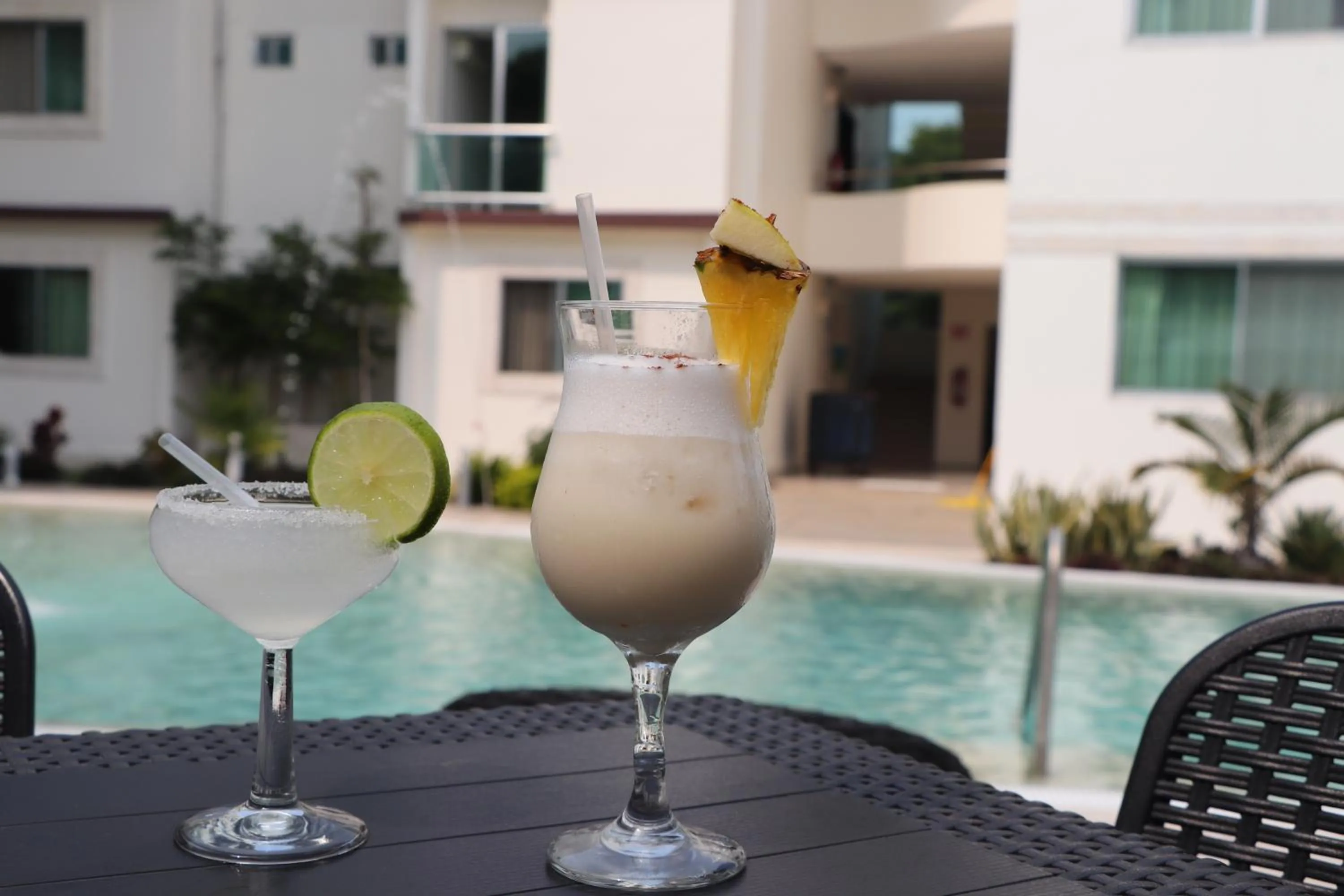 Swimming pool in Hotel Tulija Palenque