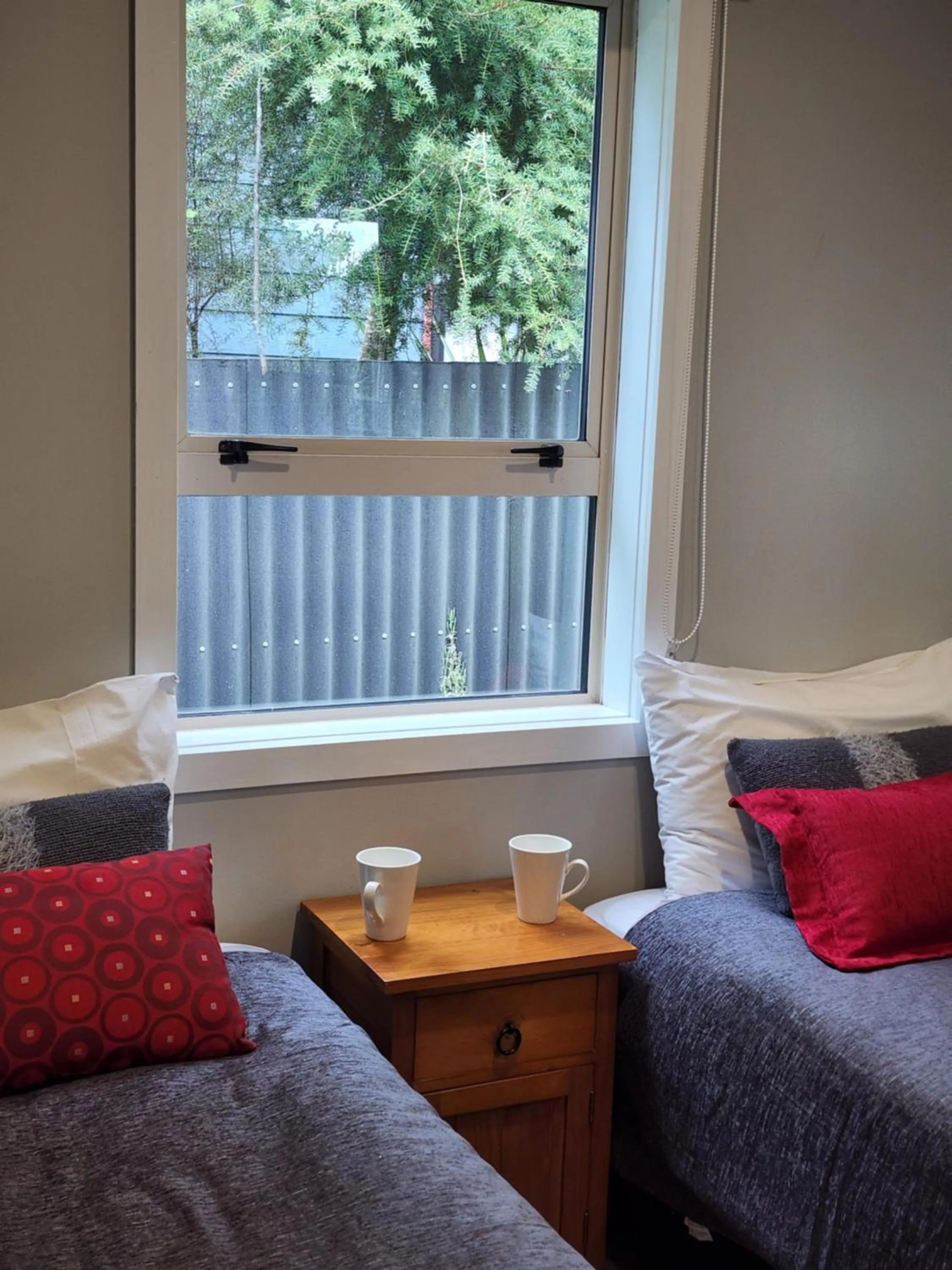 Bed in Plateau Lodge