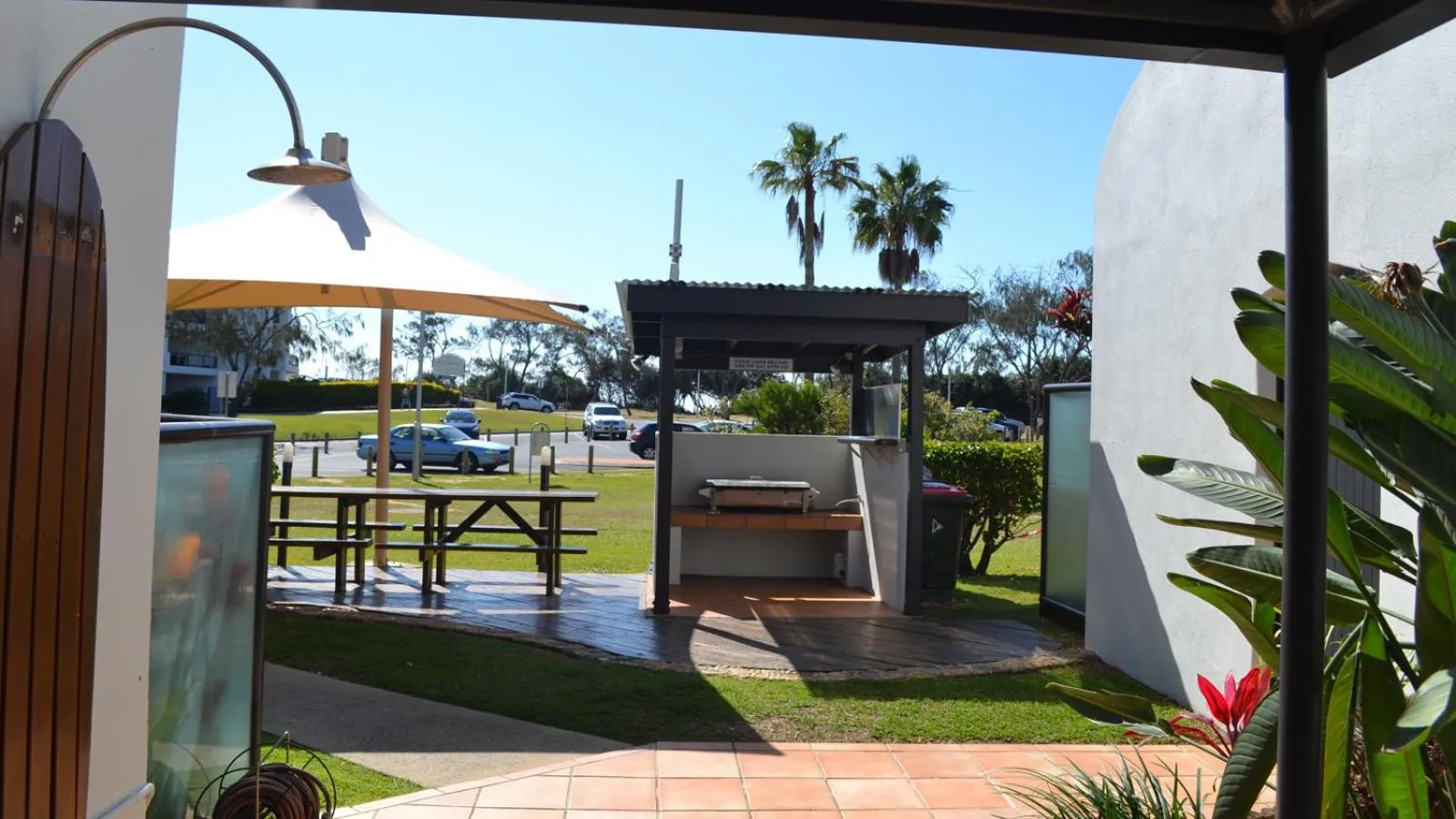 BBQ facilities in Byron Bay Beachfront Apartments