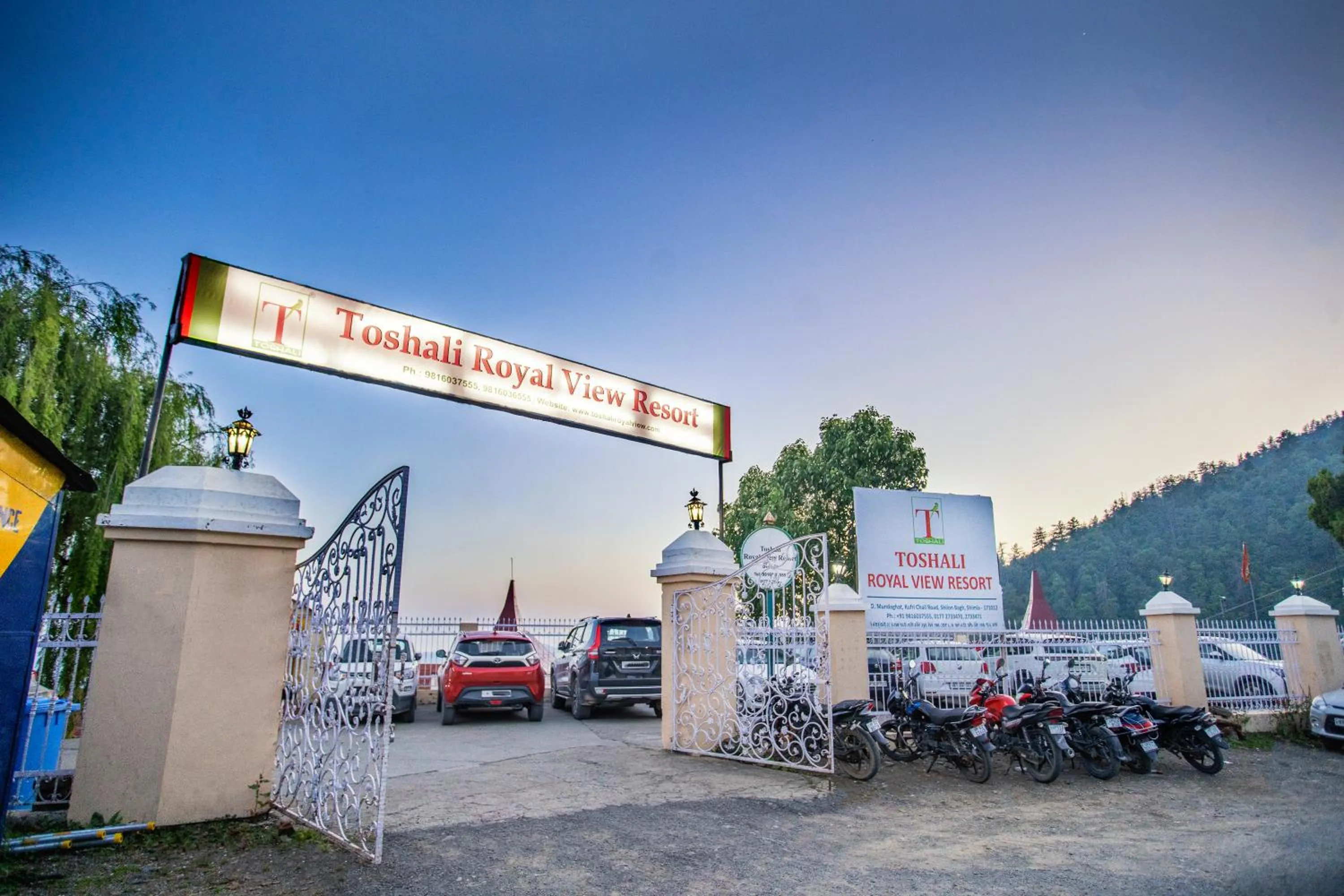 Parking in Toshali Royal View ,S H I M L A