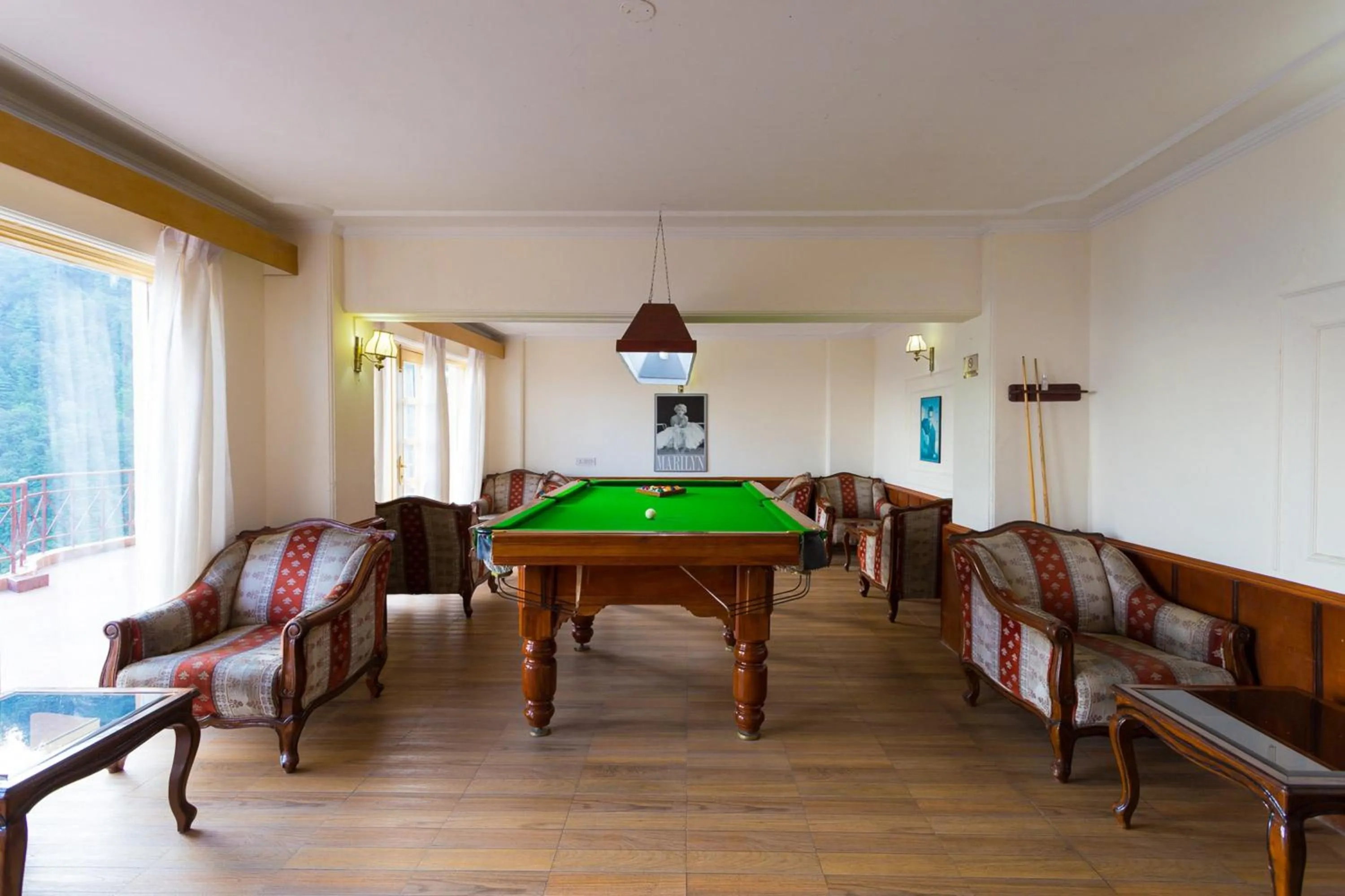 Billiard in Toshali Royal View ,S H I M L A