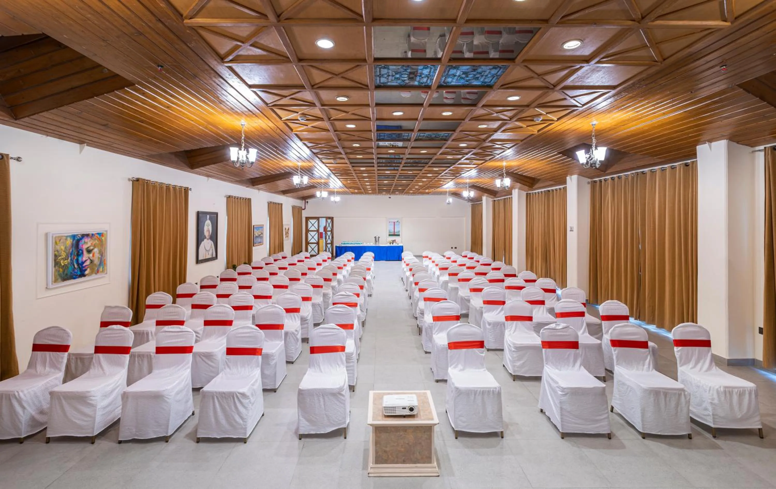 Seating area in Toshali Royal View ,S H I M L A