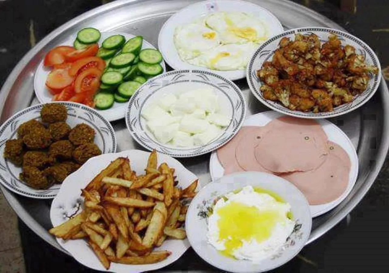 Breakfast in El Prince Guesthouse