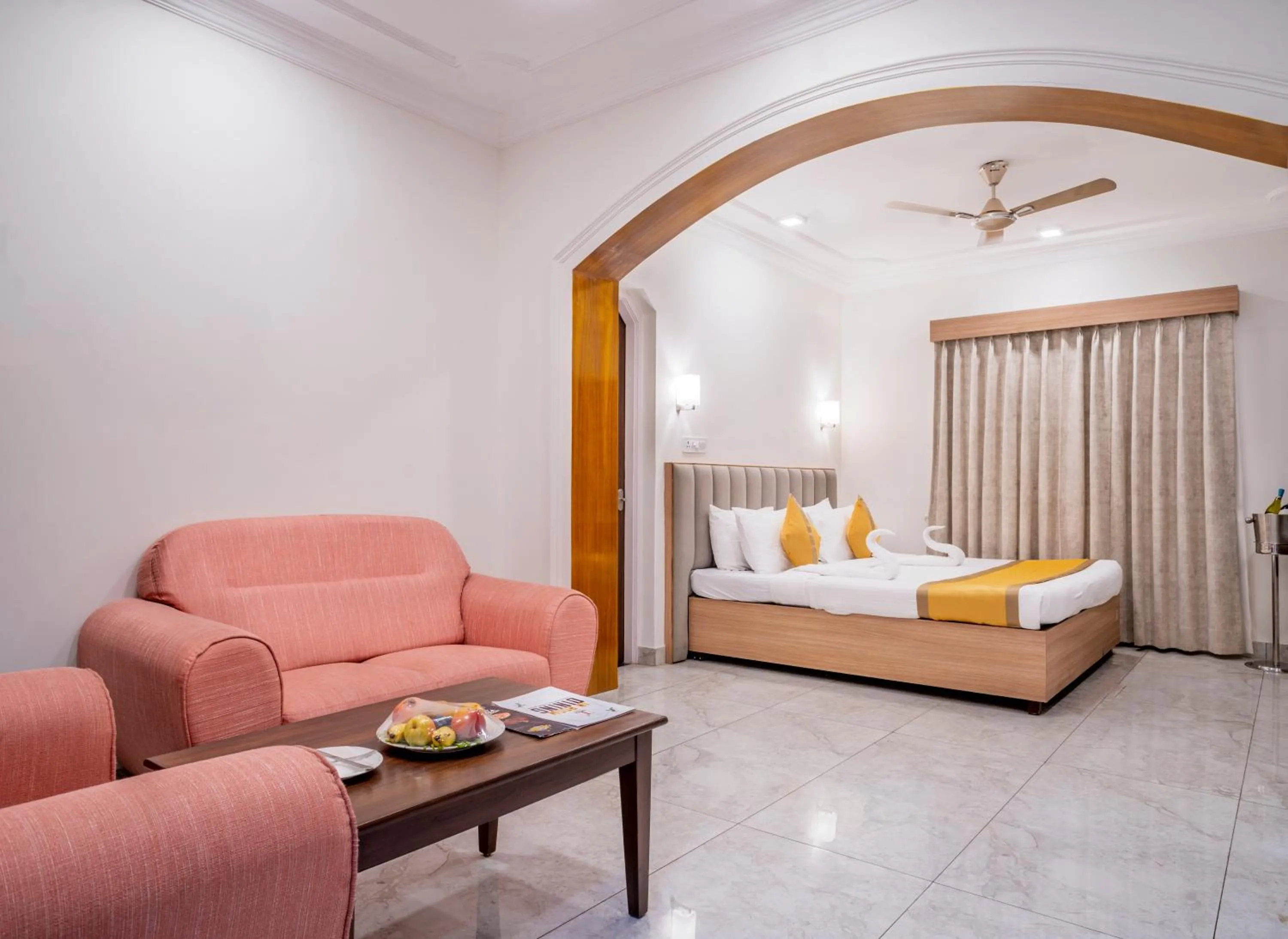Photo of the whole room, Bed in Toshali Sands Puri