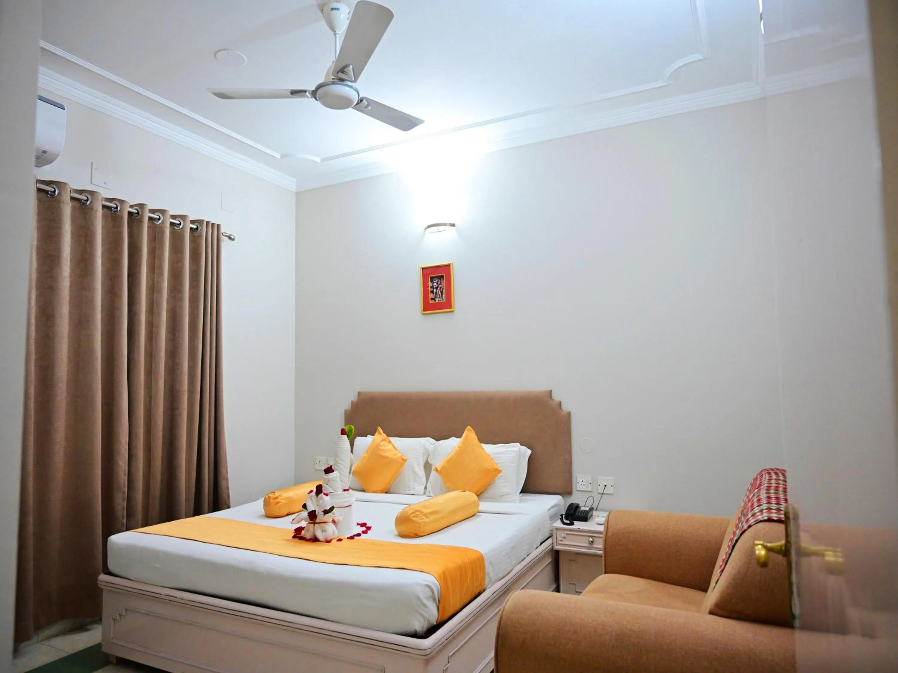 Bed in Toshali Sands Puri