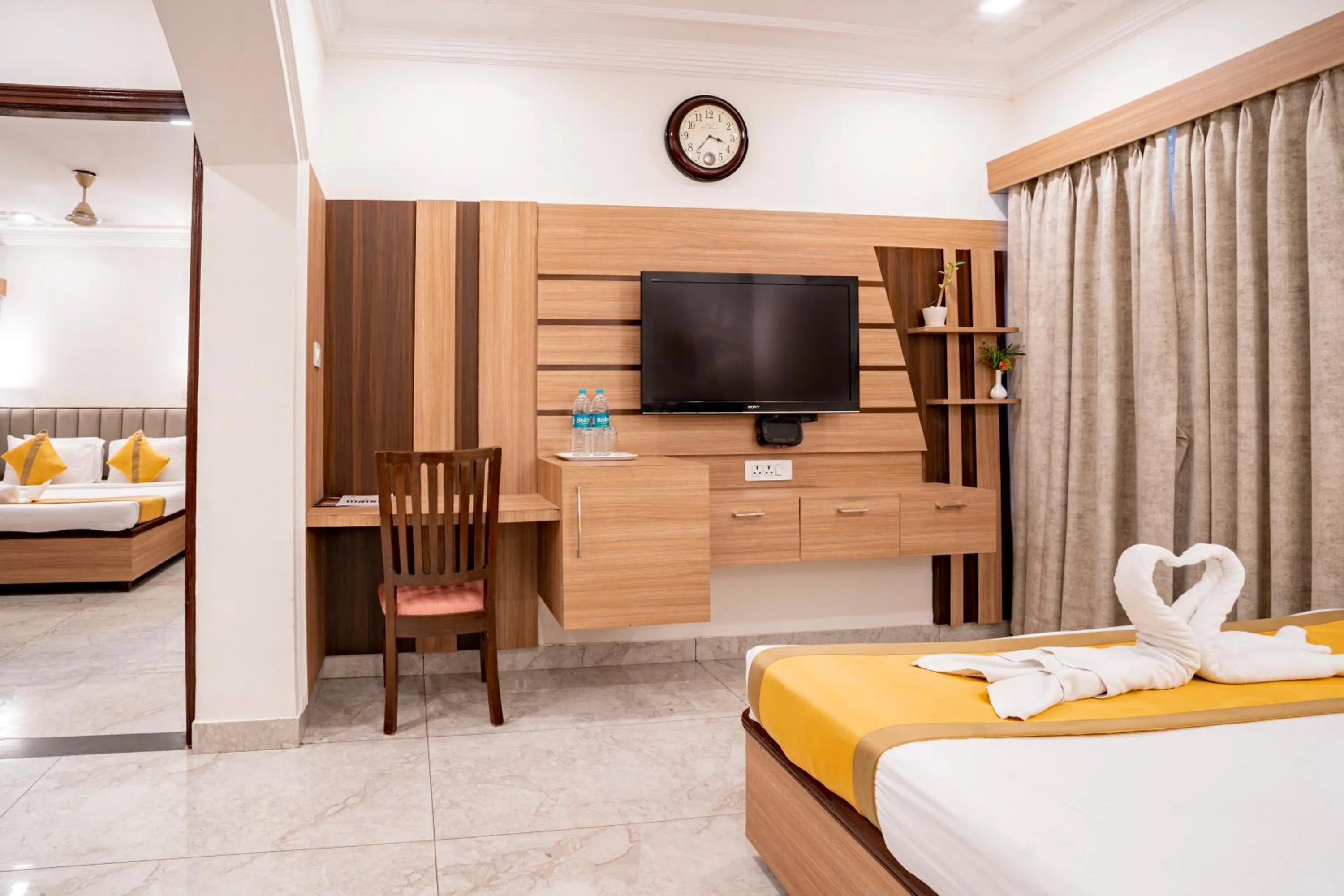 Bed in Toshali Sands Puri