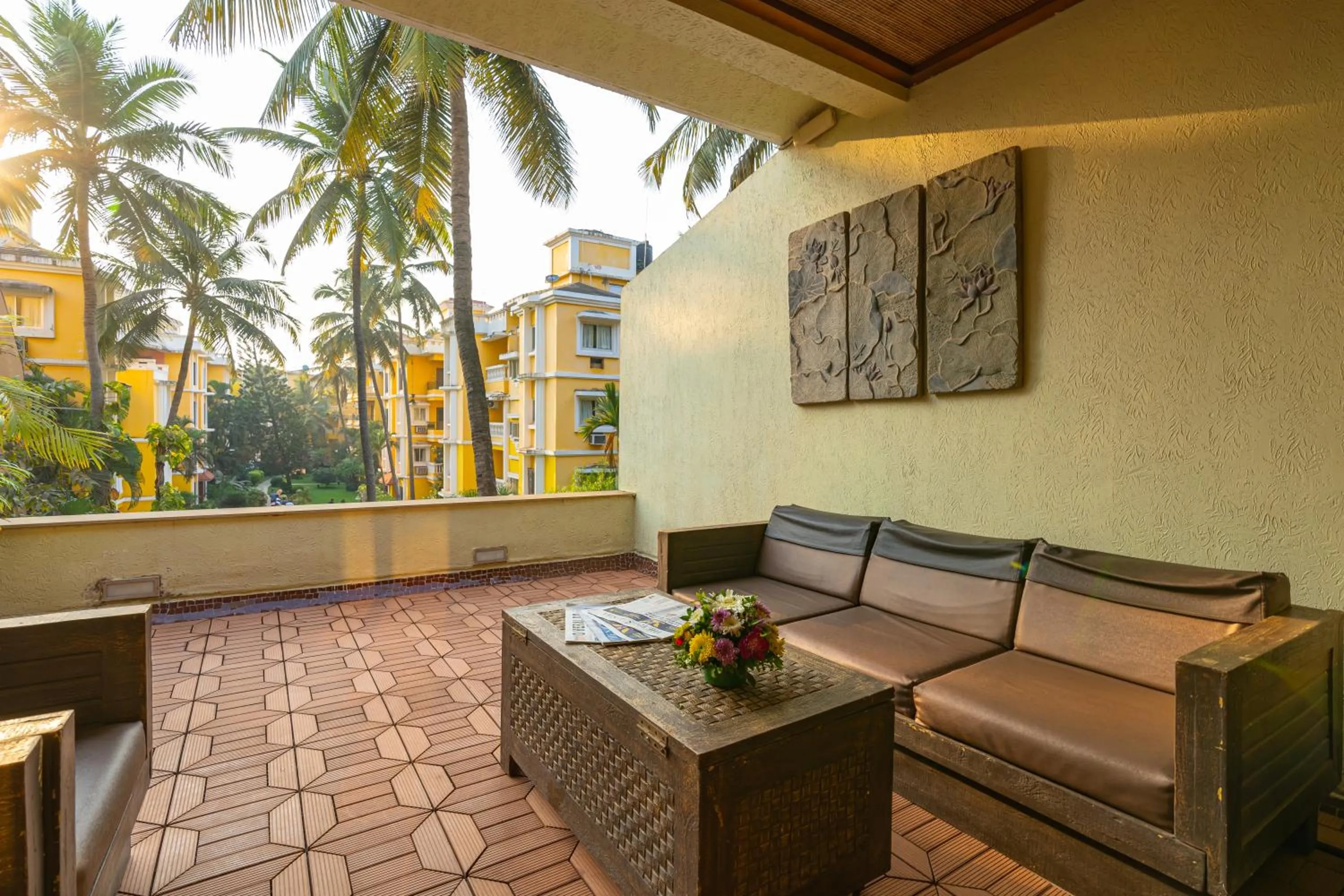Seating area in Adamo The Bellus Calangute