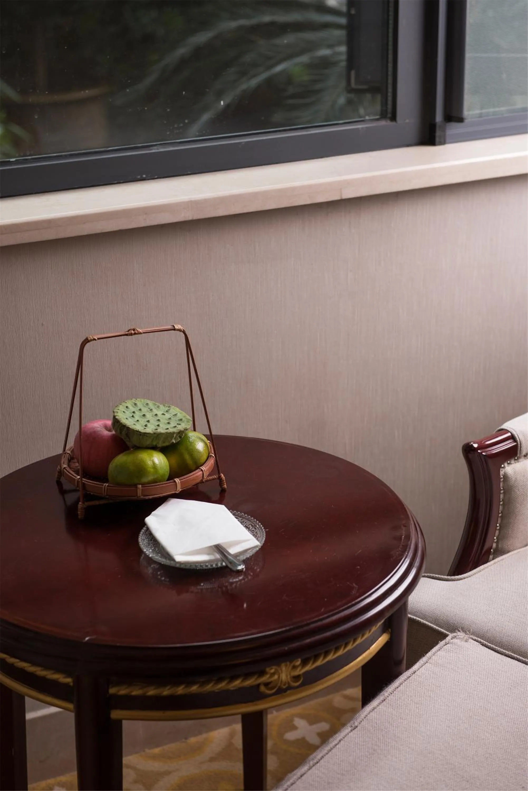 Decorative detail in Zhejiang Xizi Hotel