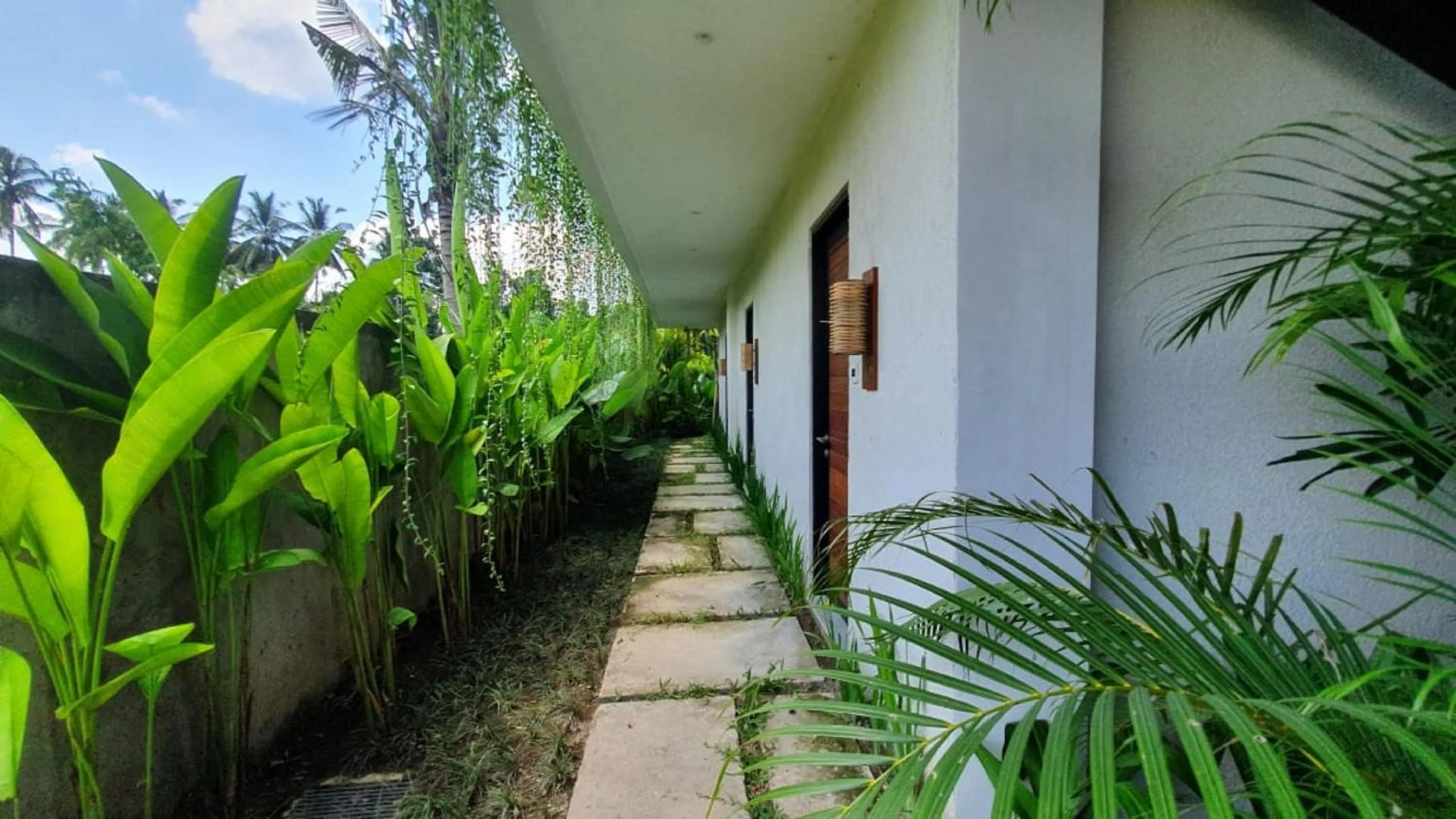 Garden in Ayurvedagram Bali