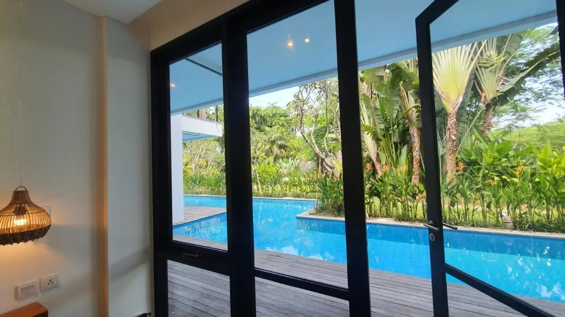 Pool view in Ayurvedagram Bali