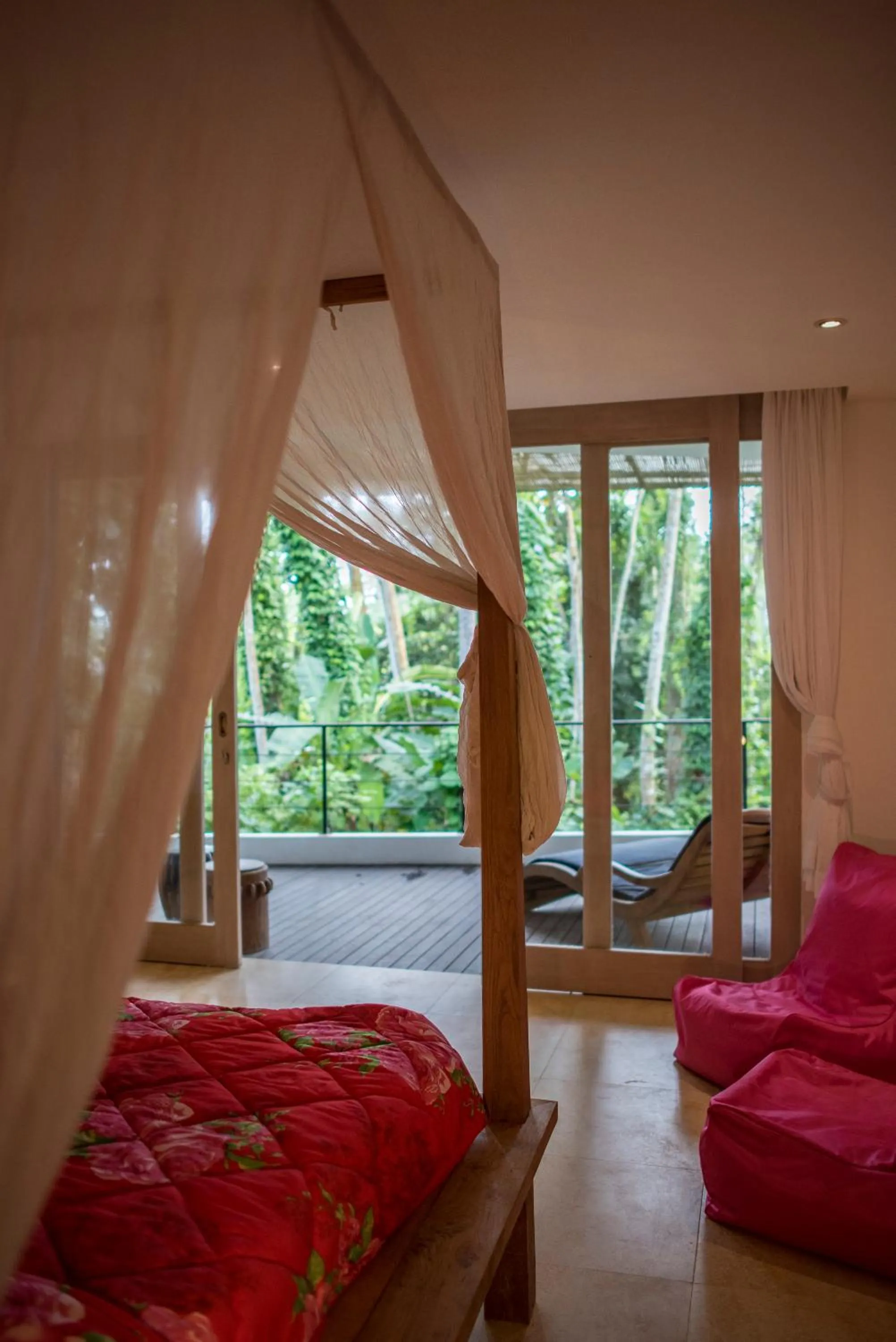 Bed in Ayurvedagram Bali