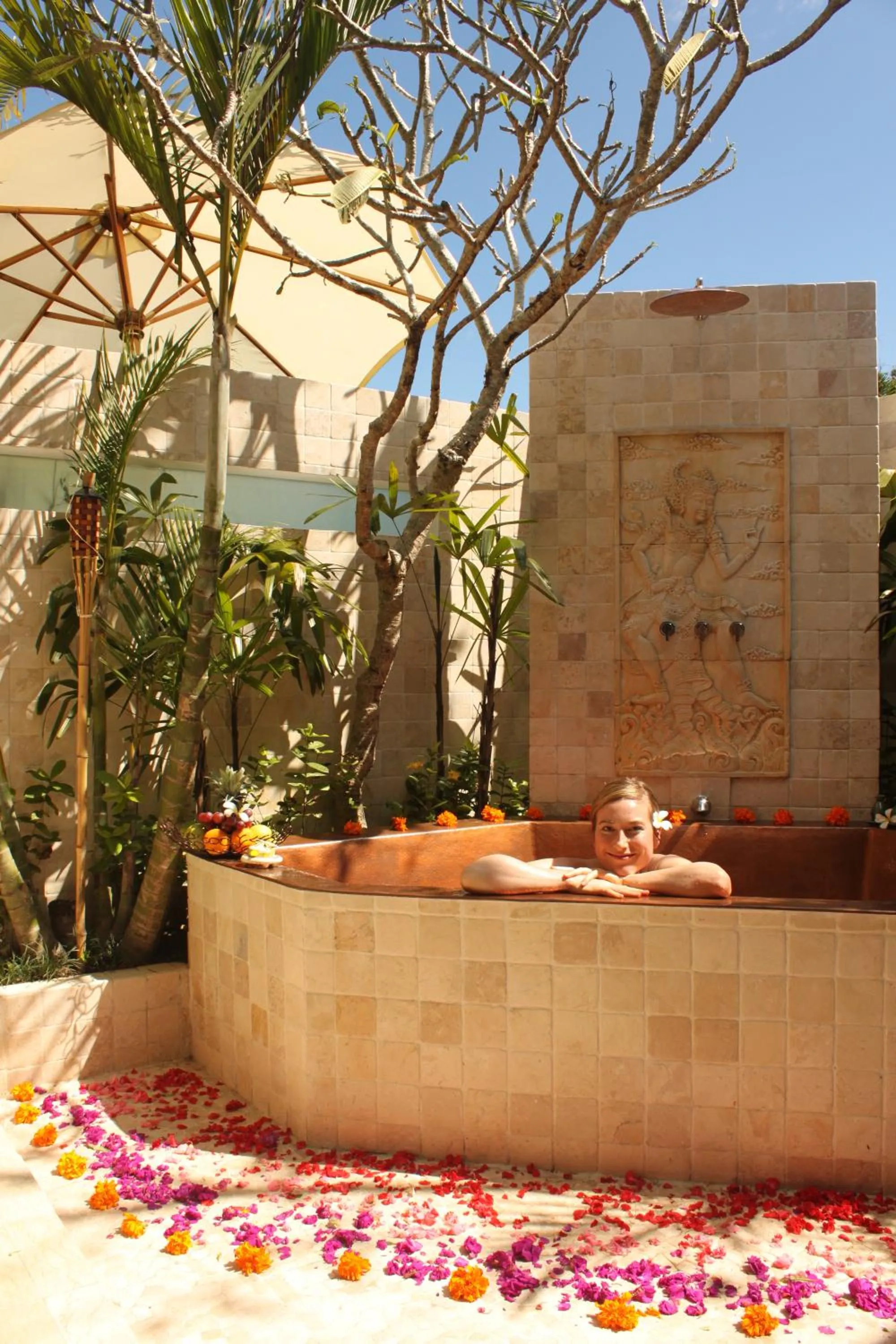 Bathroom in Ayurvedagram Bali