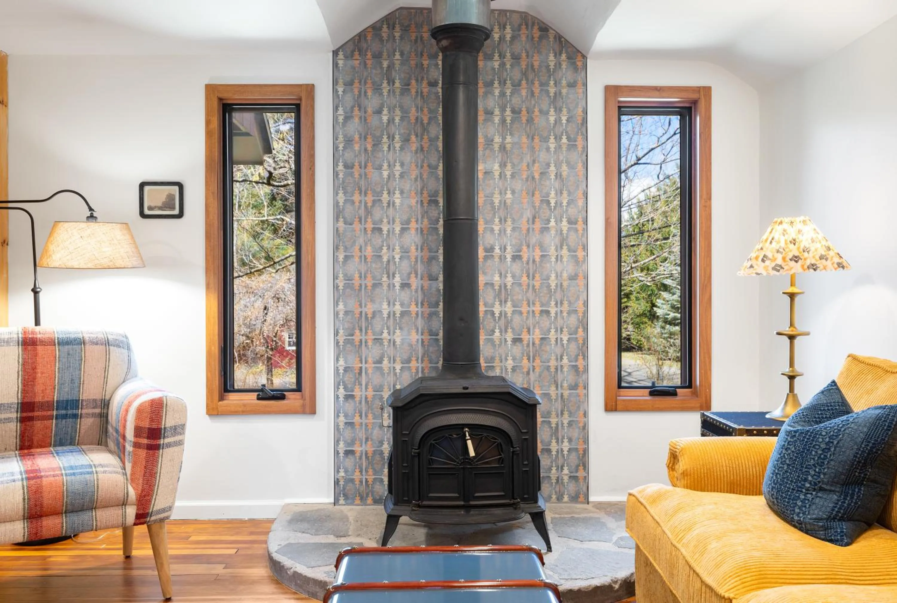 Living room in Phoenicia Lodge