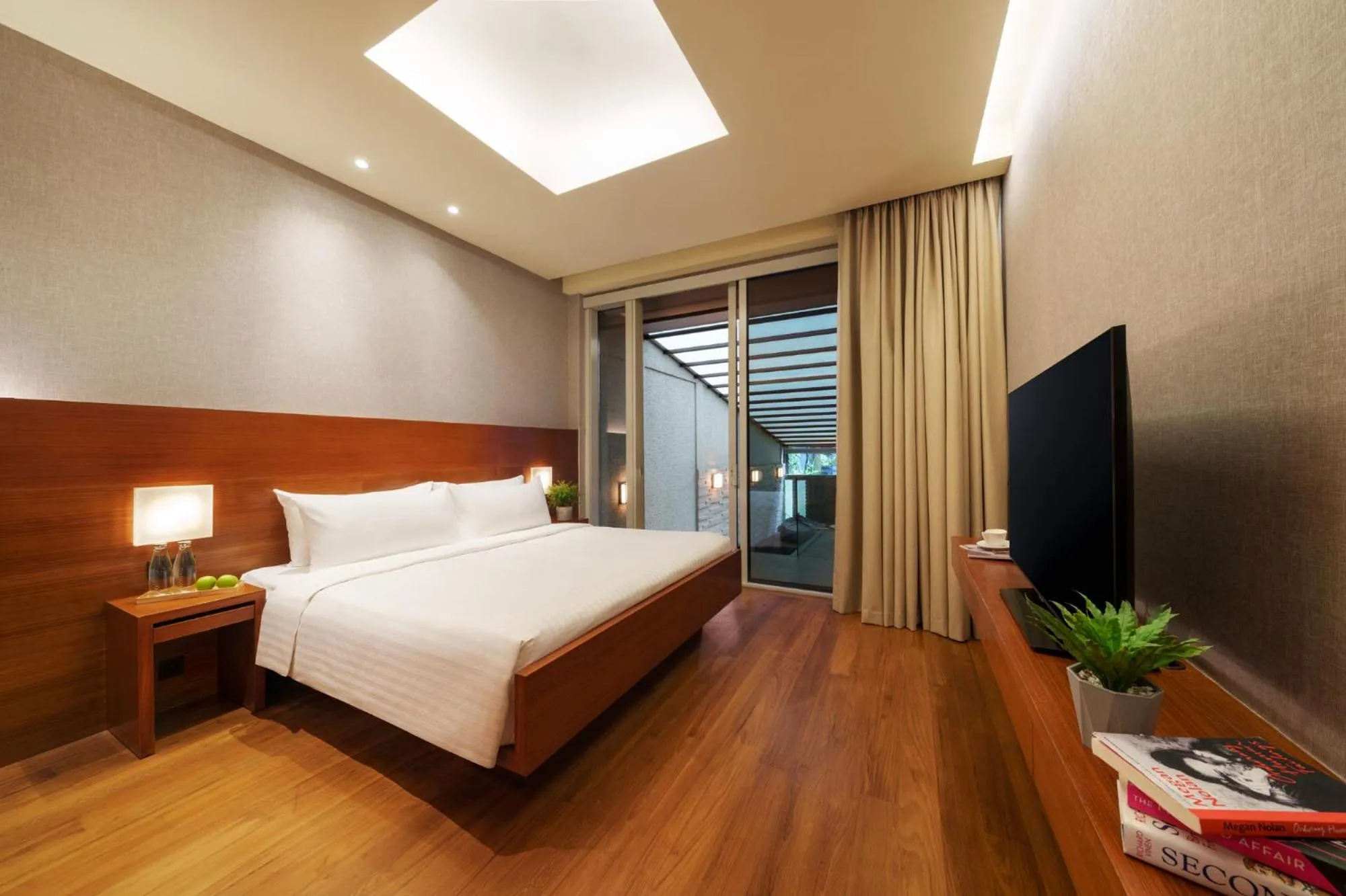 Bed in Oasia Resort Sentosa by Far East Hospitality