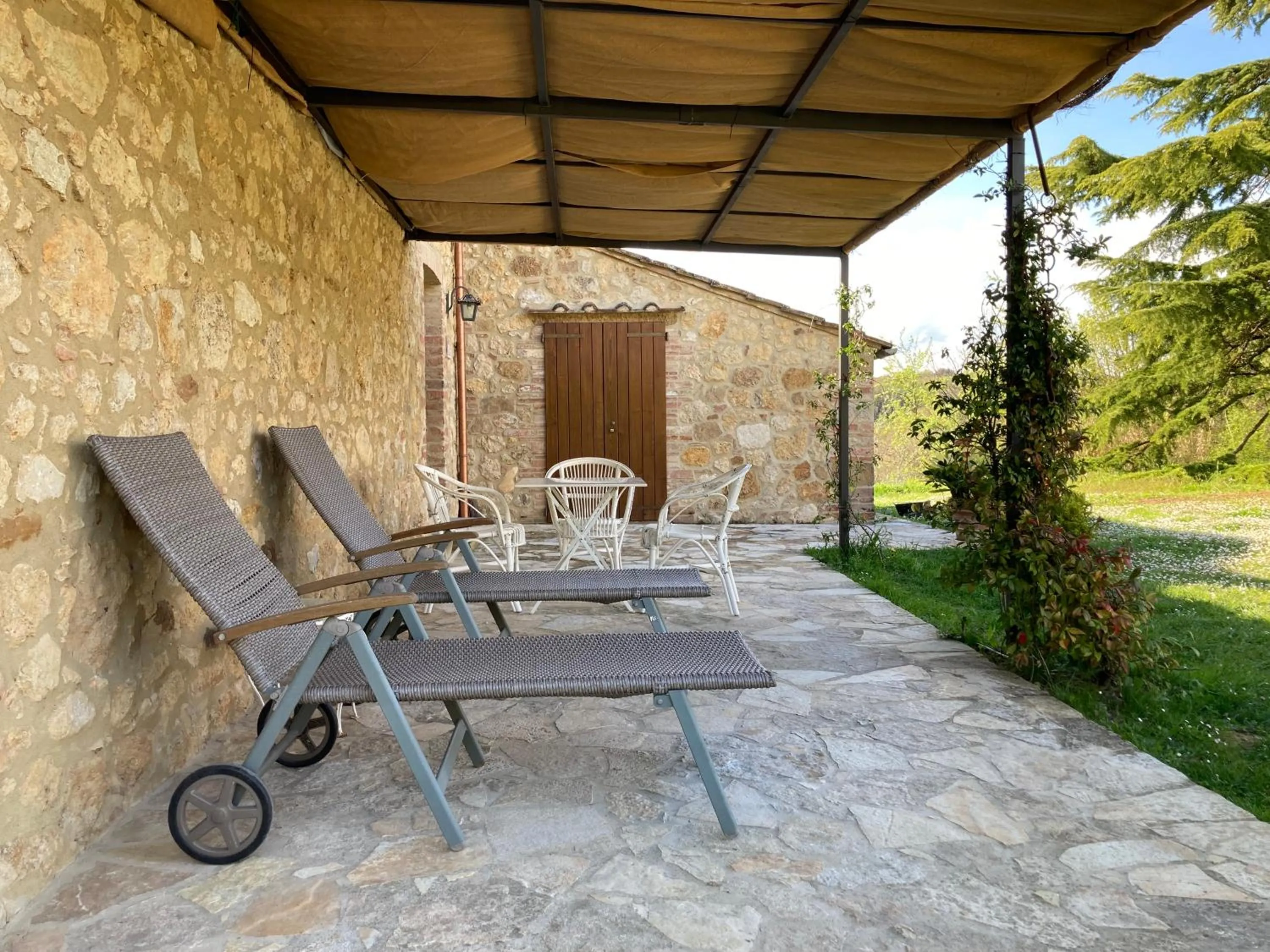 Patio in Podere La Paolina
