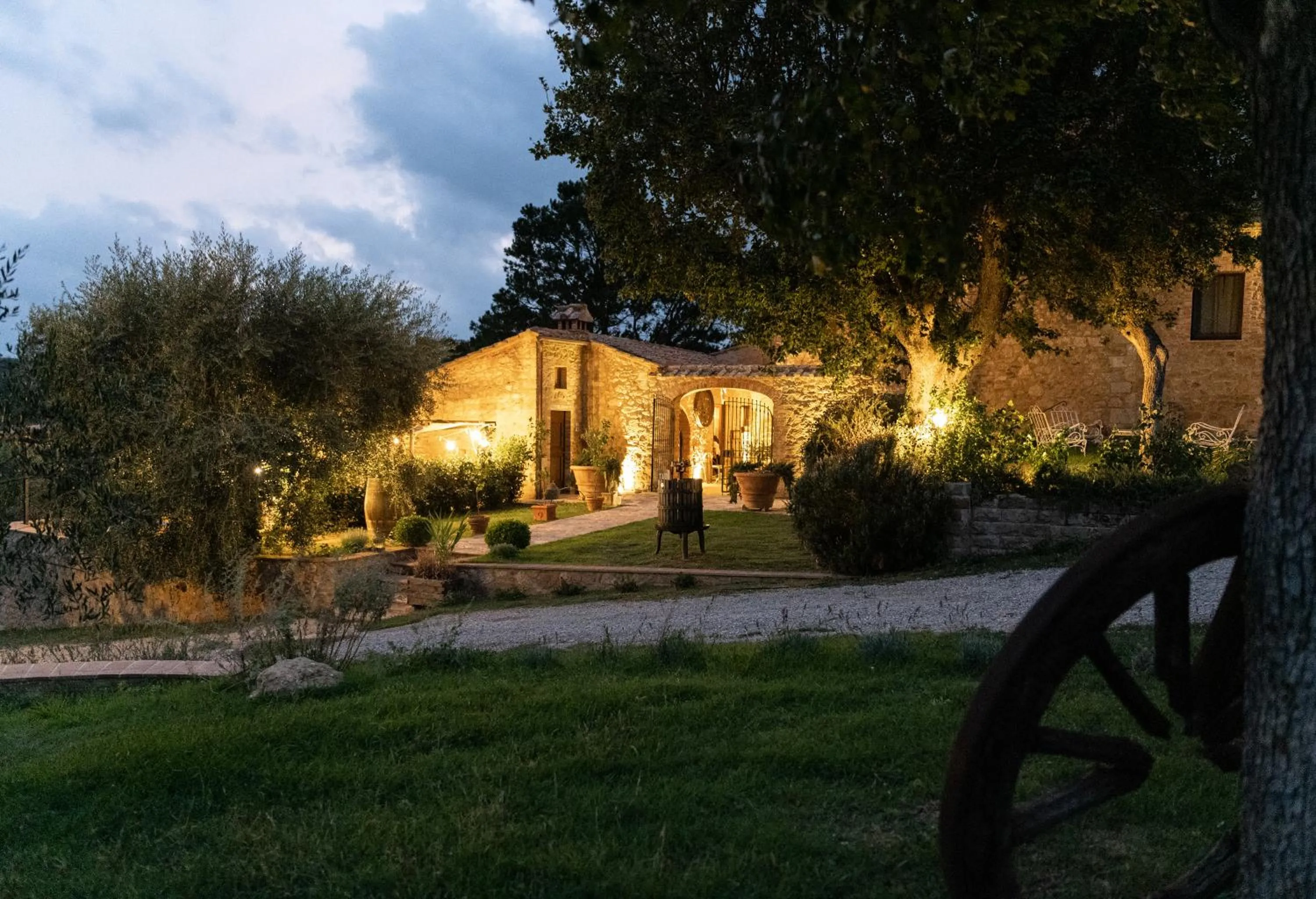 Lobby or reception in Podere La Paolina