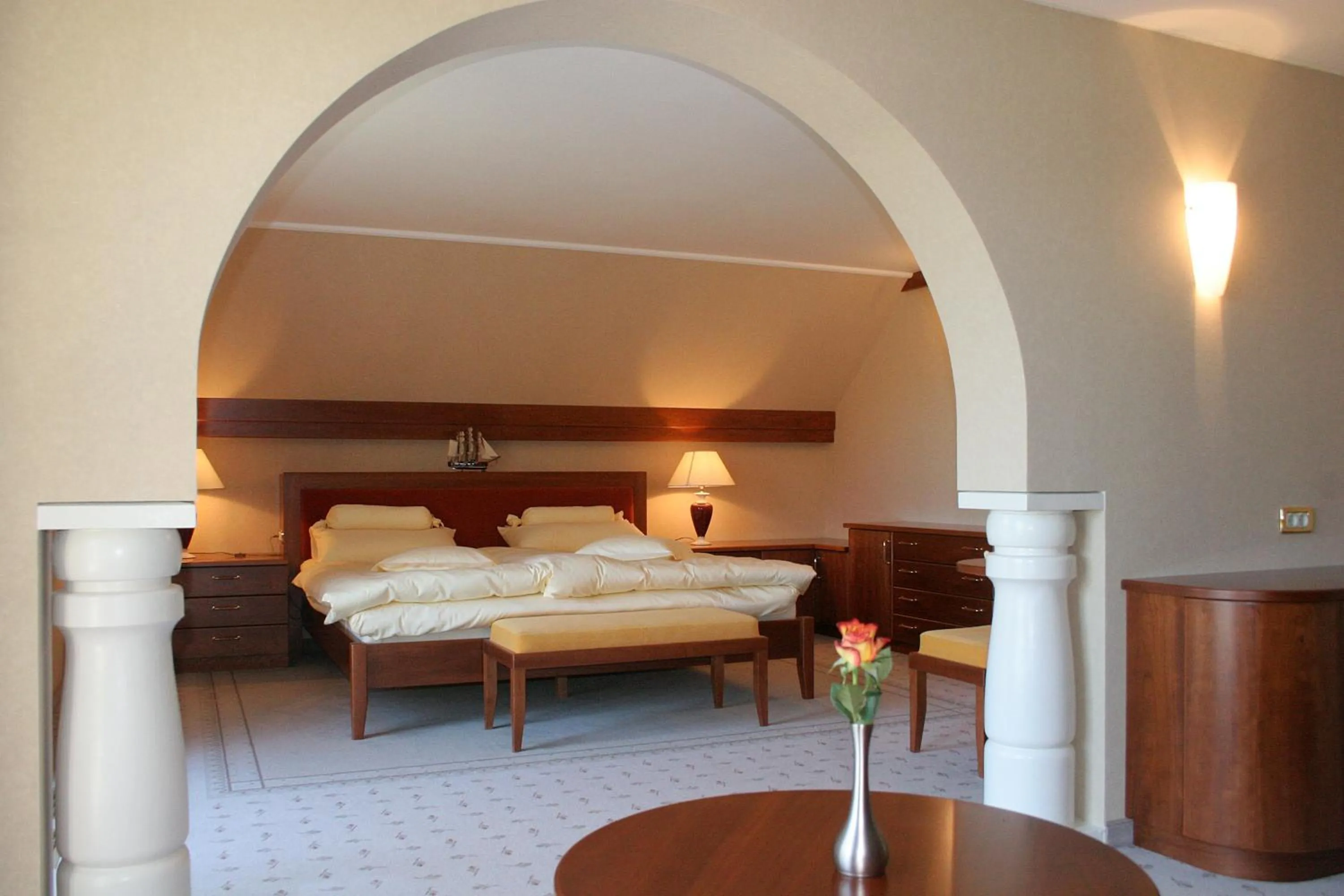 Bed in PRIVILLAGE Stare - B&B